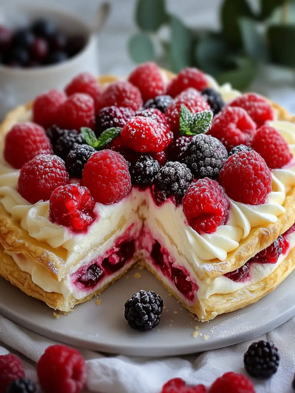 Irresistible Berry Cream Pastry That Will Wow Your Guests 4 Berry Cream Pastry