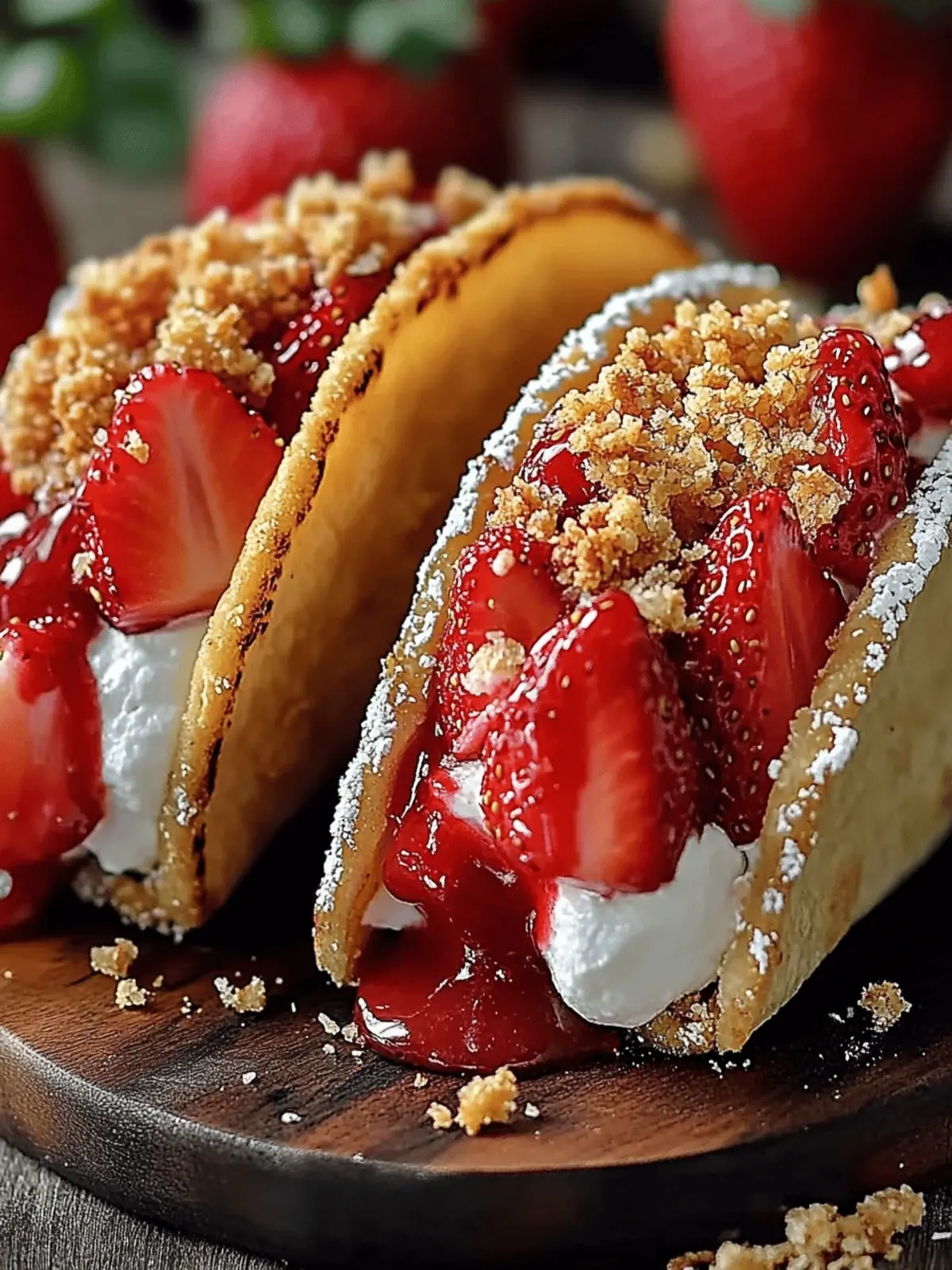 Delicious Strawberry Crunch Cheesecake Tacos You're Going to Love 4 Strawberry Crunch Cheesecake Tacos
