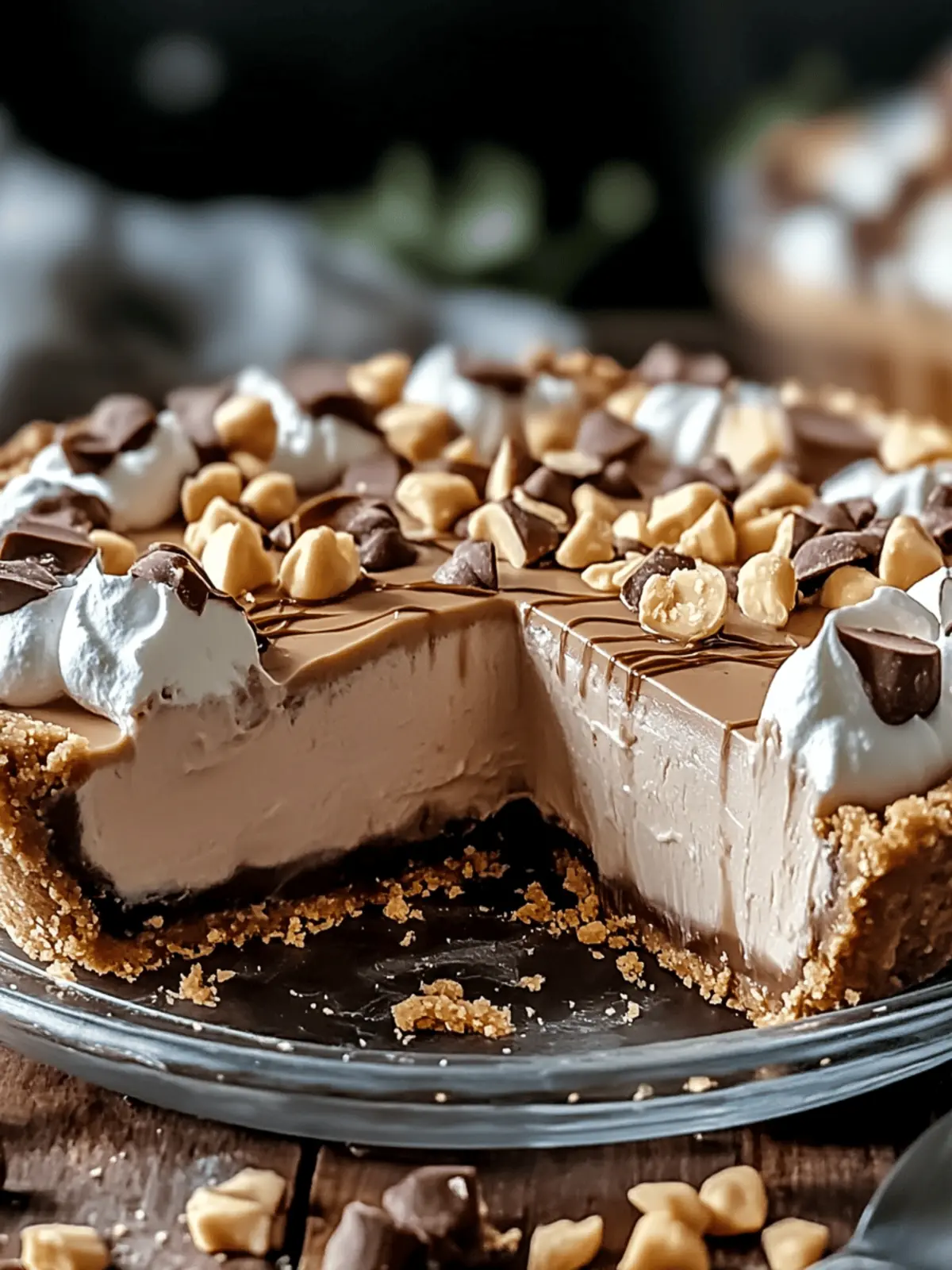 Decadent No-Bake Cream Cheese Peanut Butter Pie Bliss 3 No-Bake Cream Cheese Peanut Butter Pie
