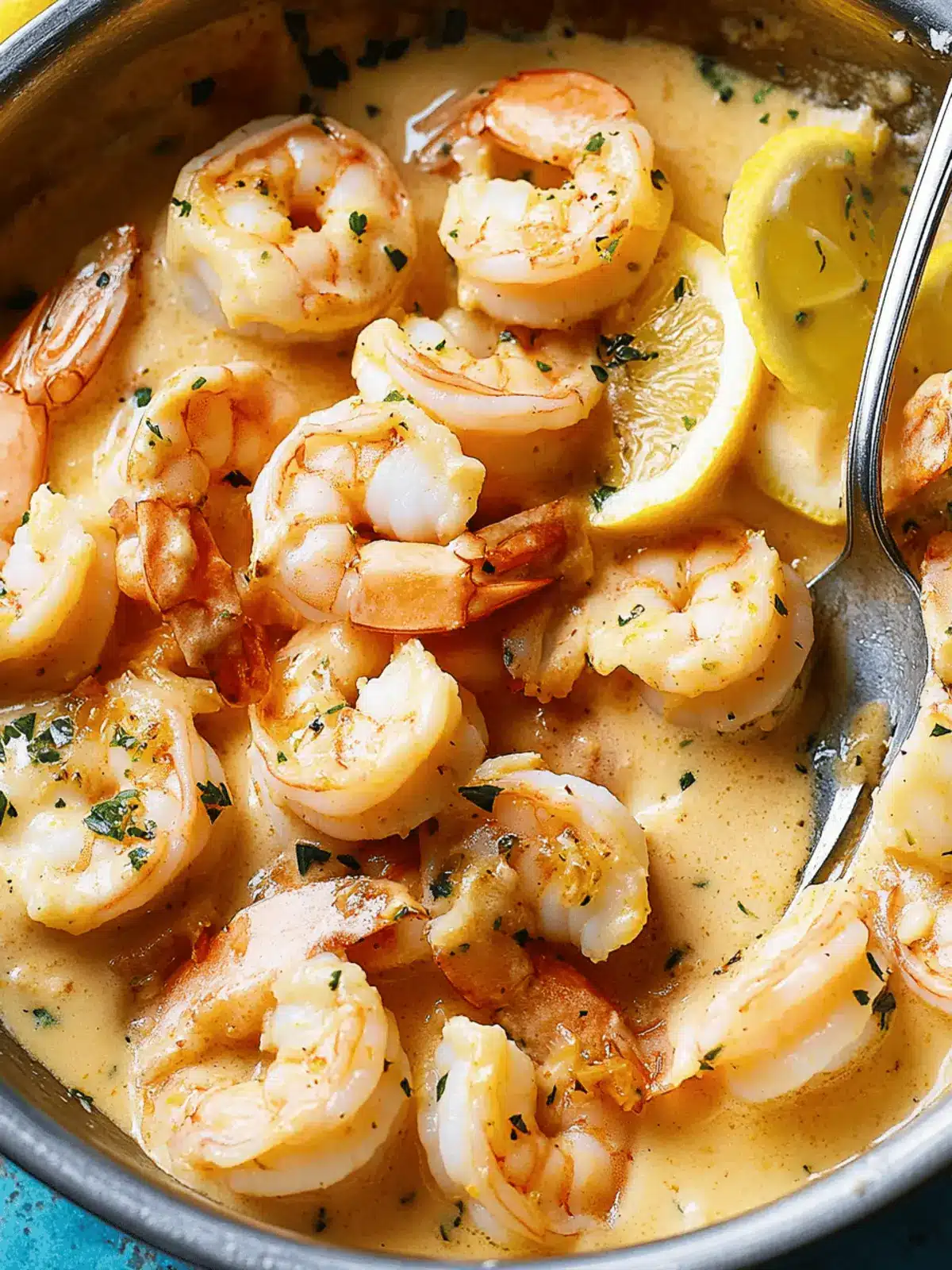 Creamy Lemon Garlic Shrimp: The Ultimate Quick Dinner Treat 2 Creamy Lemon Garlic Shrimp