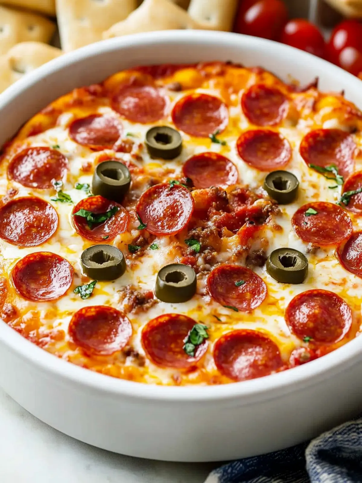 Supreme Pizza Dip - Your Ultimate Game Day Showstopper 4 Supreme Pizza Dip