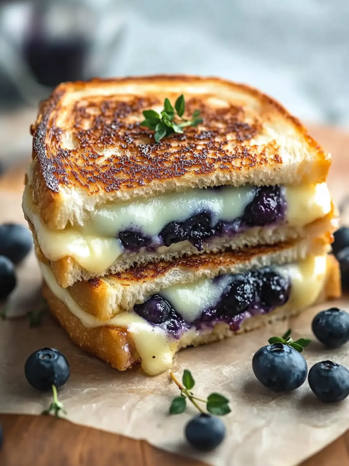 Crispy Blueberry Grilled Cheese That Will Wow Your Taste Buds 3 Crispy Blueberry Grilled Cheese