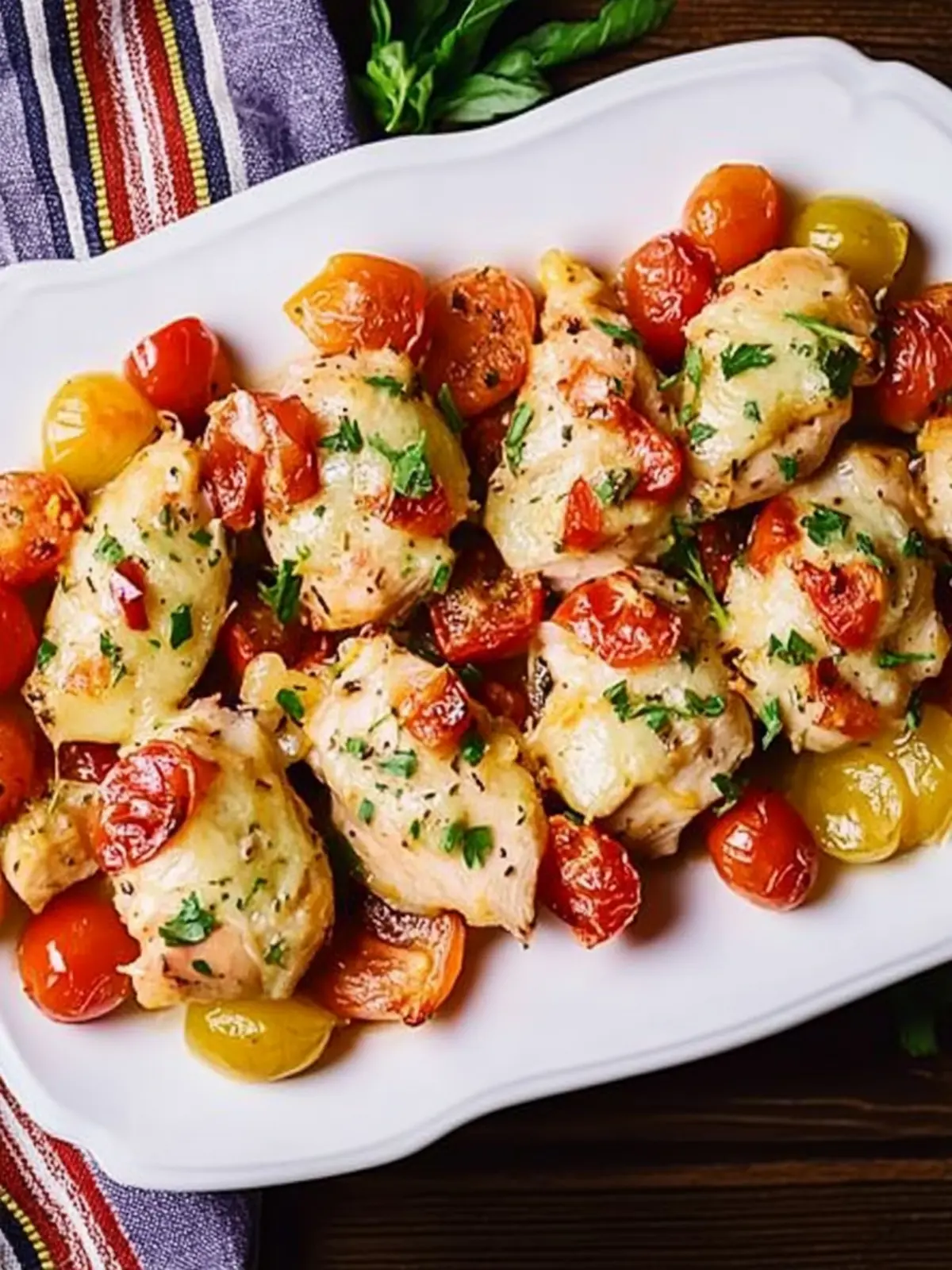 Baked Italian Chicken and Vegetables for a Cozy Family Dinner 3 Baked Italian Chicken and Vegetables