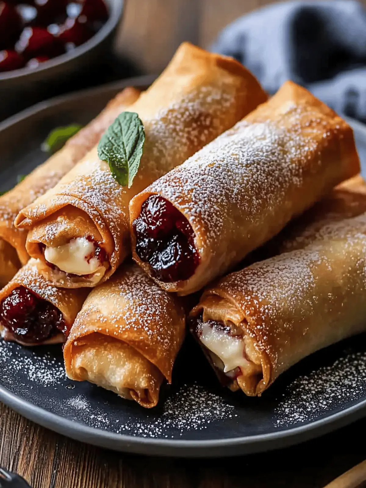 5 Irresistible Reasons to Love Air Fryer Cherry Cheesecake Egg Rolls 4 5 Irresistible Reasons to Try These Air Fryer Cherry Cheesecake Egg Rolls