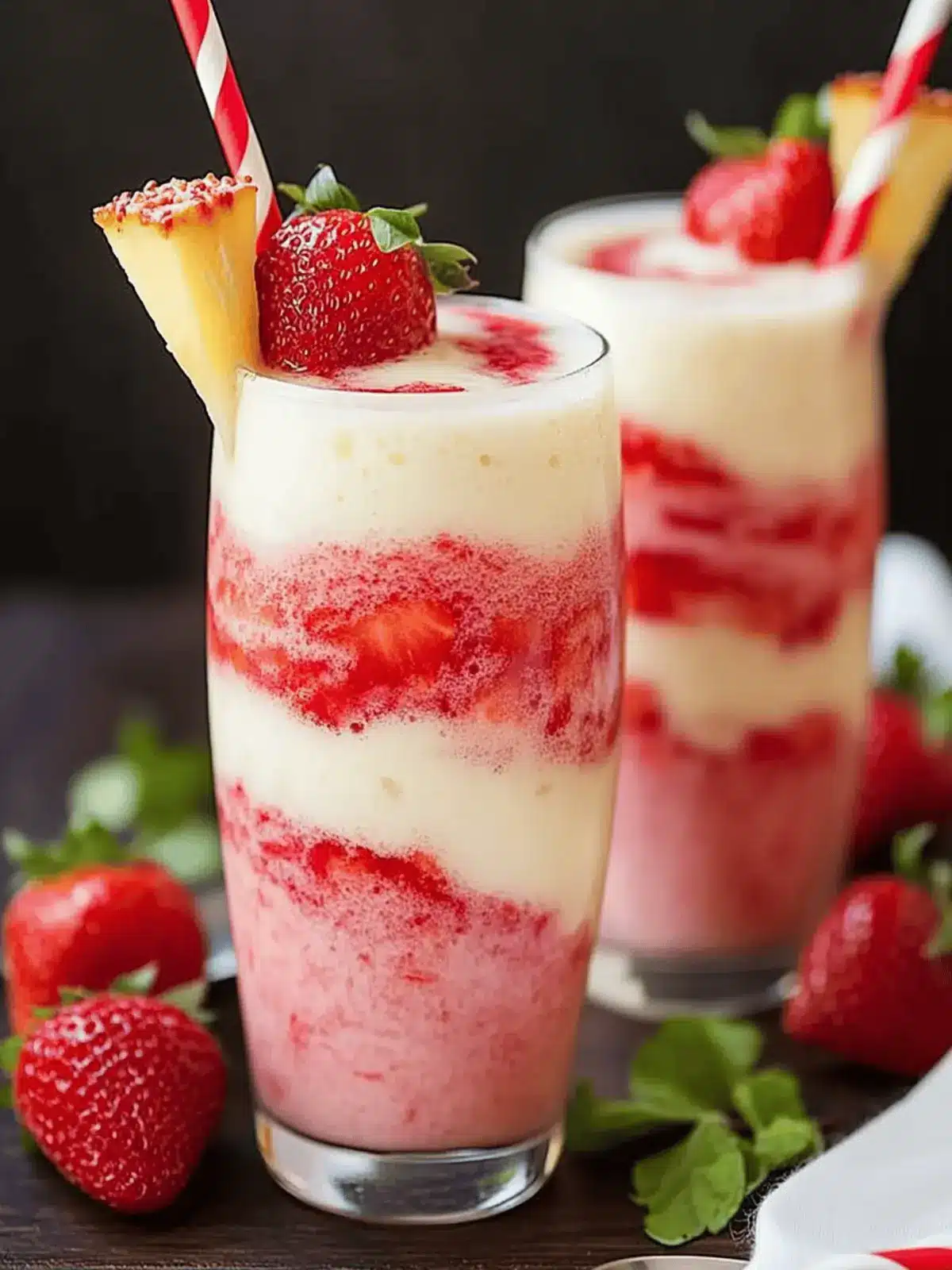 Delicious Strawberry Colada Smoothie for a Refreshing Boost 2 Strawberry Colada Smoothie