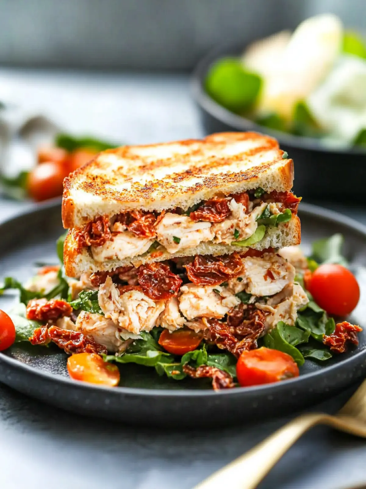Delicious Sun-Dried Tomato Chicken Salad in 15 Minutes 4 Sun-Dried Tomato Chicken Salad