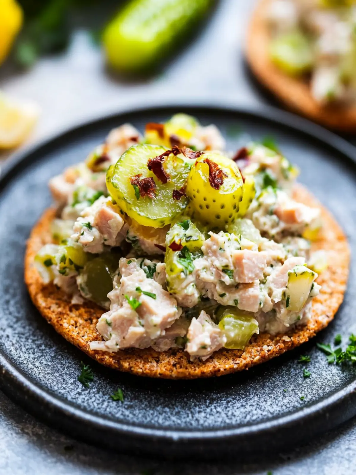 Dill Pickle Tuna Salad: Quick & Zesty High-Protein Delight 3 Dill Pickle Tuna Salad