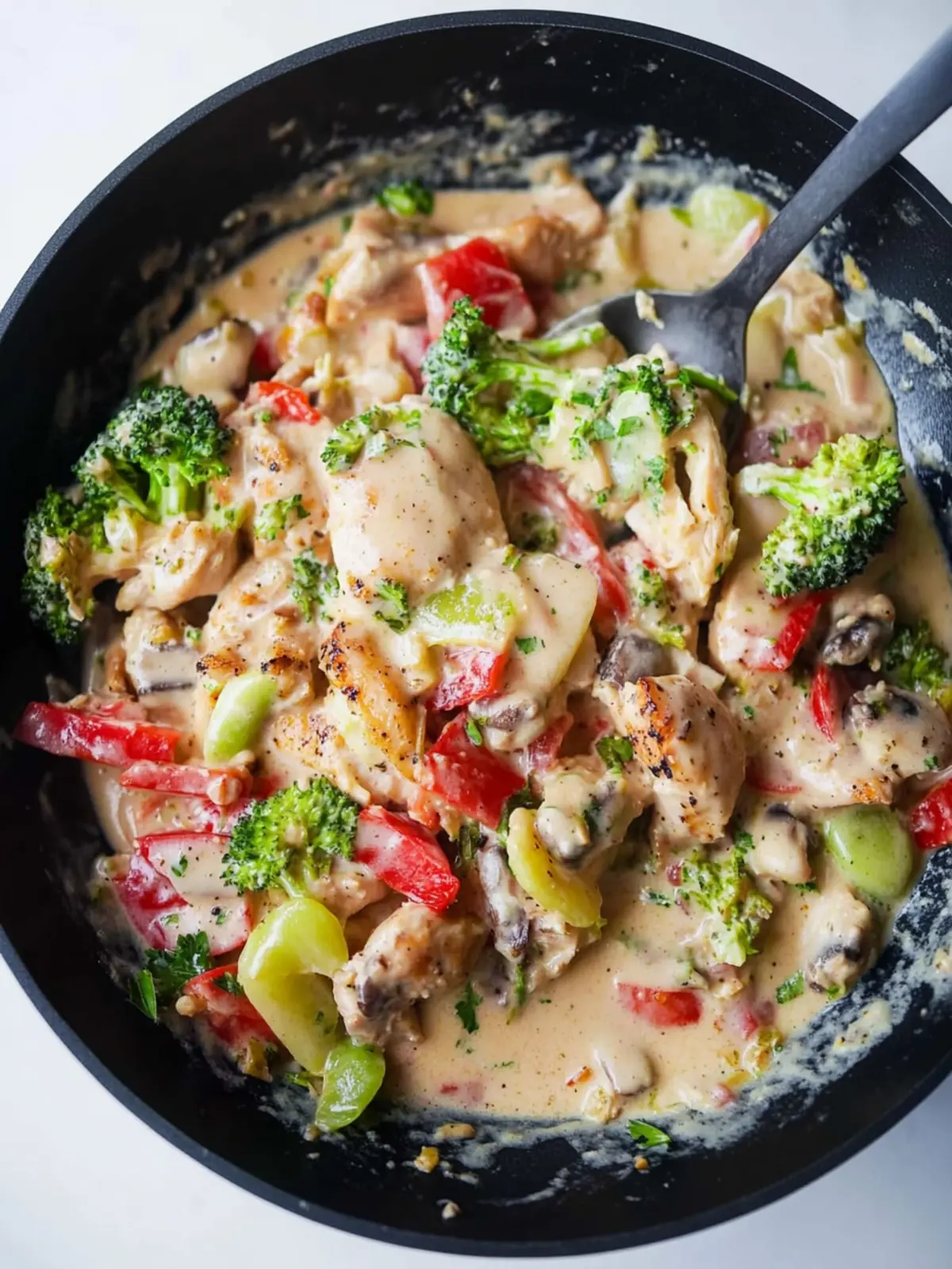 Creamy Keto Chicken and Vegetables for a Cozy Dinner Night 3 Creamy Keto Chicken and Vegetables