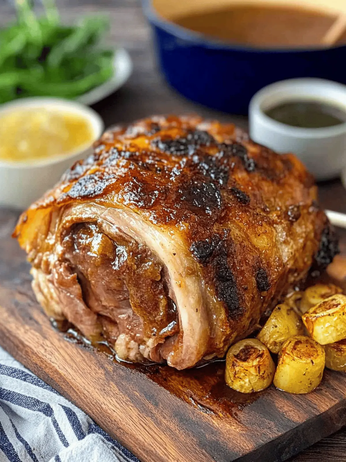 Savory Roast Pork with Gravy for a Cozy Winter Dinner 2 Roast Pork with Gravy