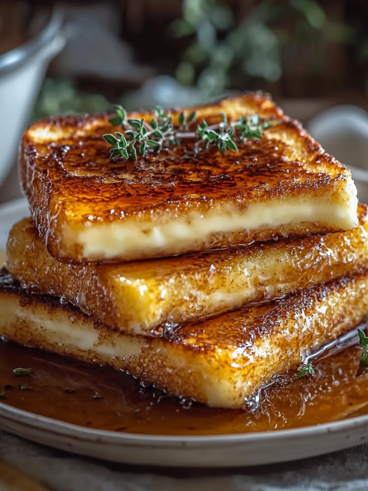 Decadent Cr me Br »l e French Toast for a Sweet Morning Escape 2 Cr me Br »l e French Toast