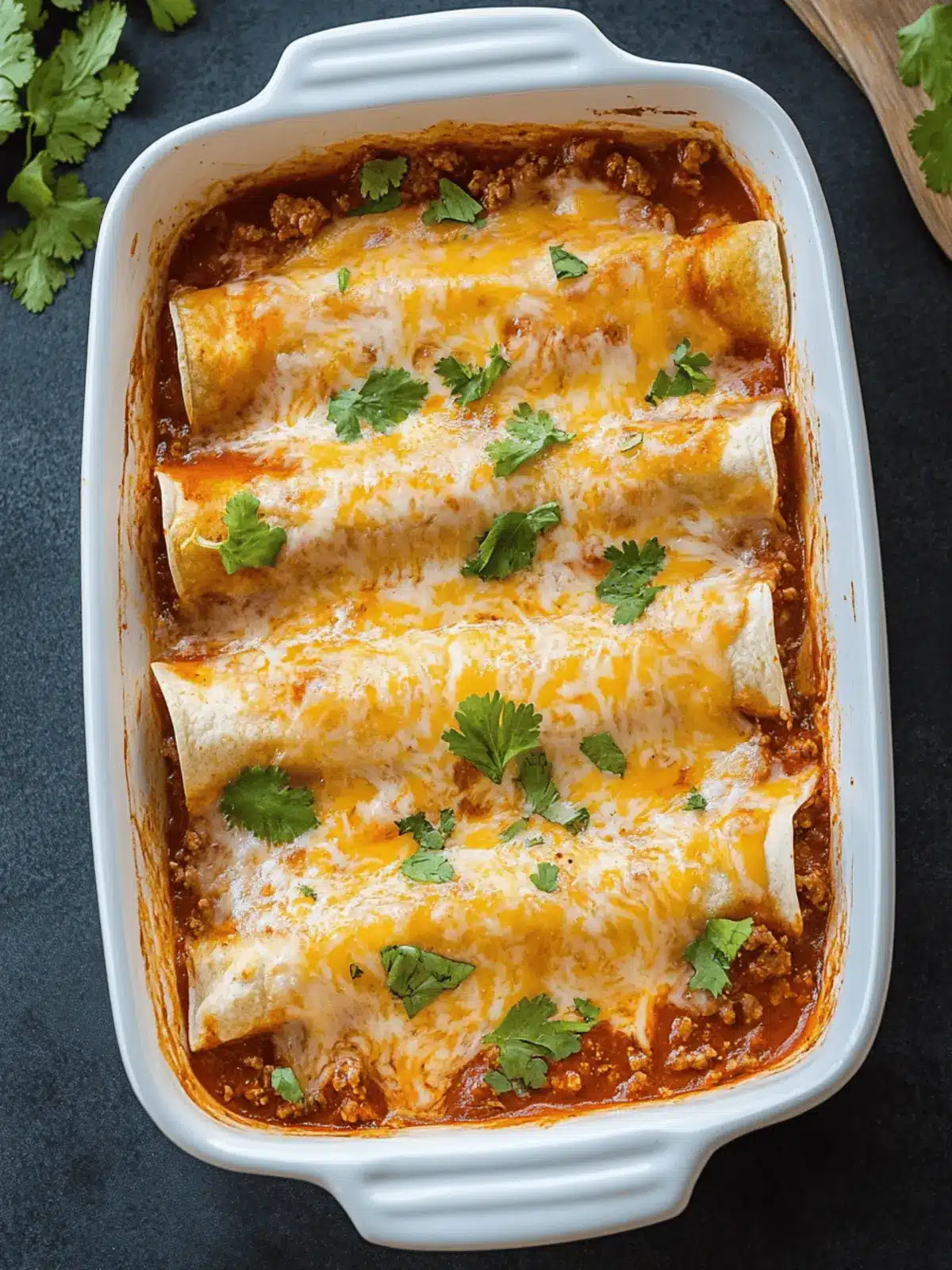 Easy Ground Beef Enchiladas for Ultimate Family Comfort 3 Easy Ground Beef Enchiladas