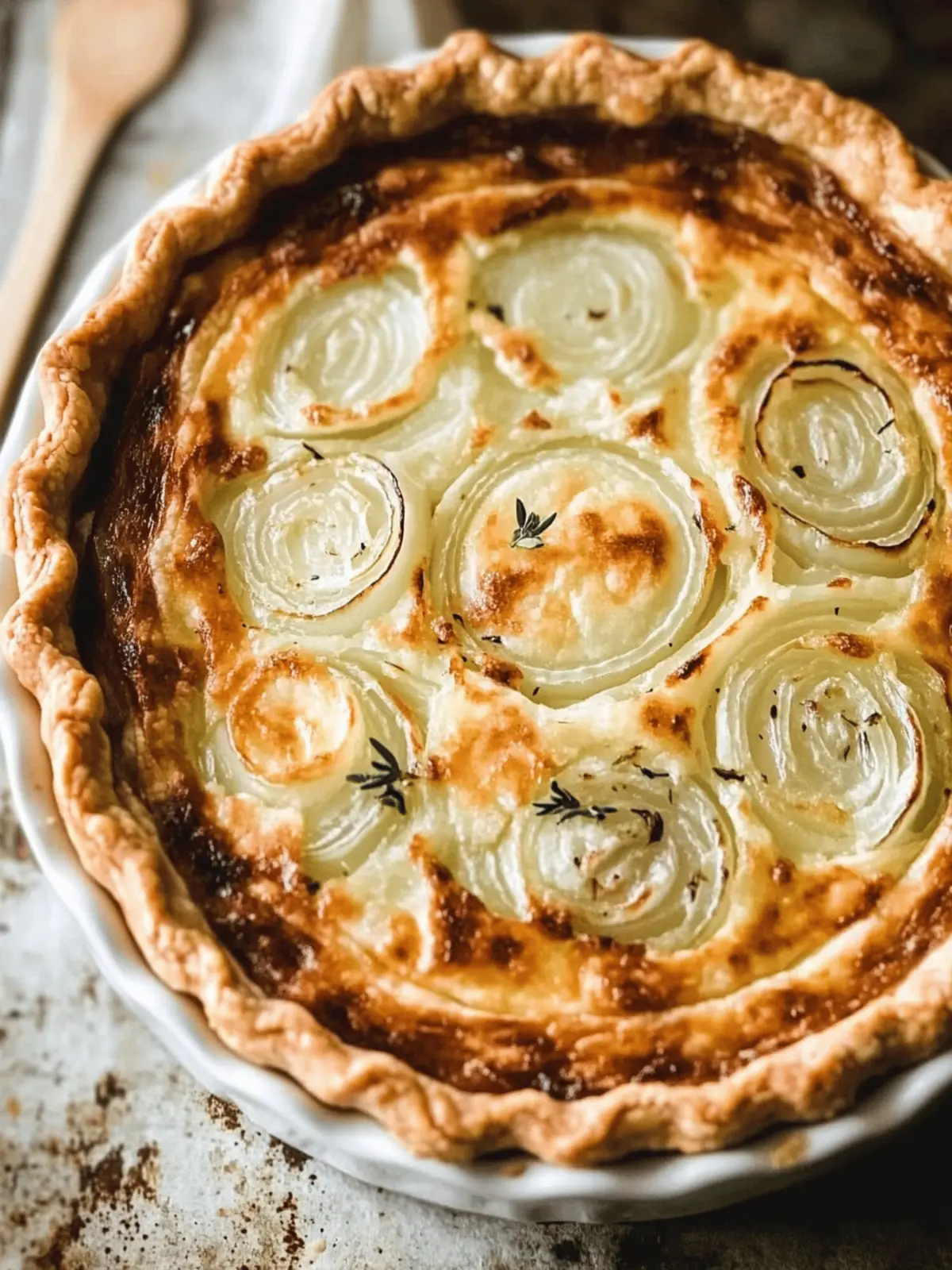 Delicious Vidalia Onion Pie: Easy, Irresistible Vegetarian Treat 2 Vidalia Onion Pie