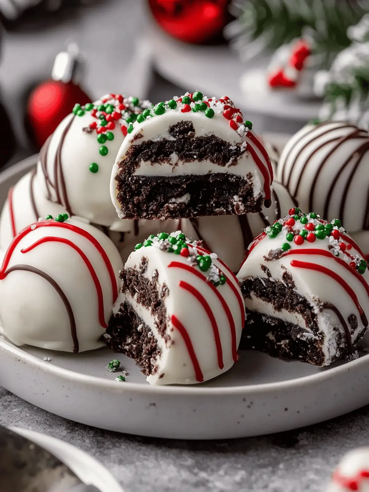Delight In Easy Christmas Oreo Truffles For Festive Fun 4 Delight In Easy Christmas Oreo Truffles For Festive Fun
