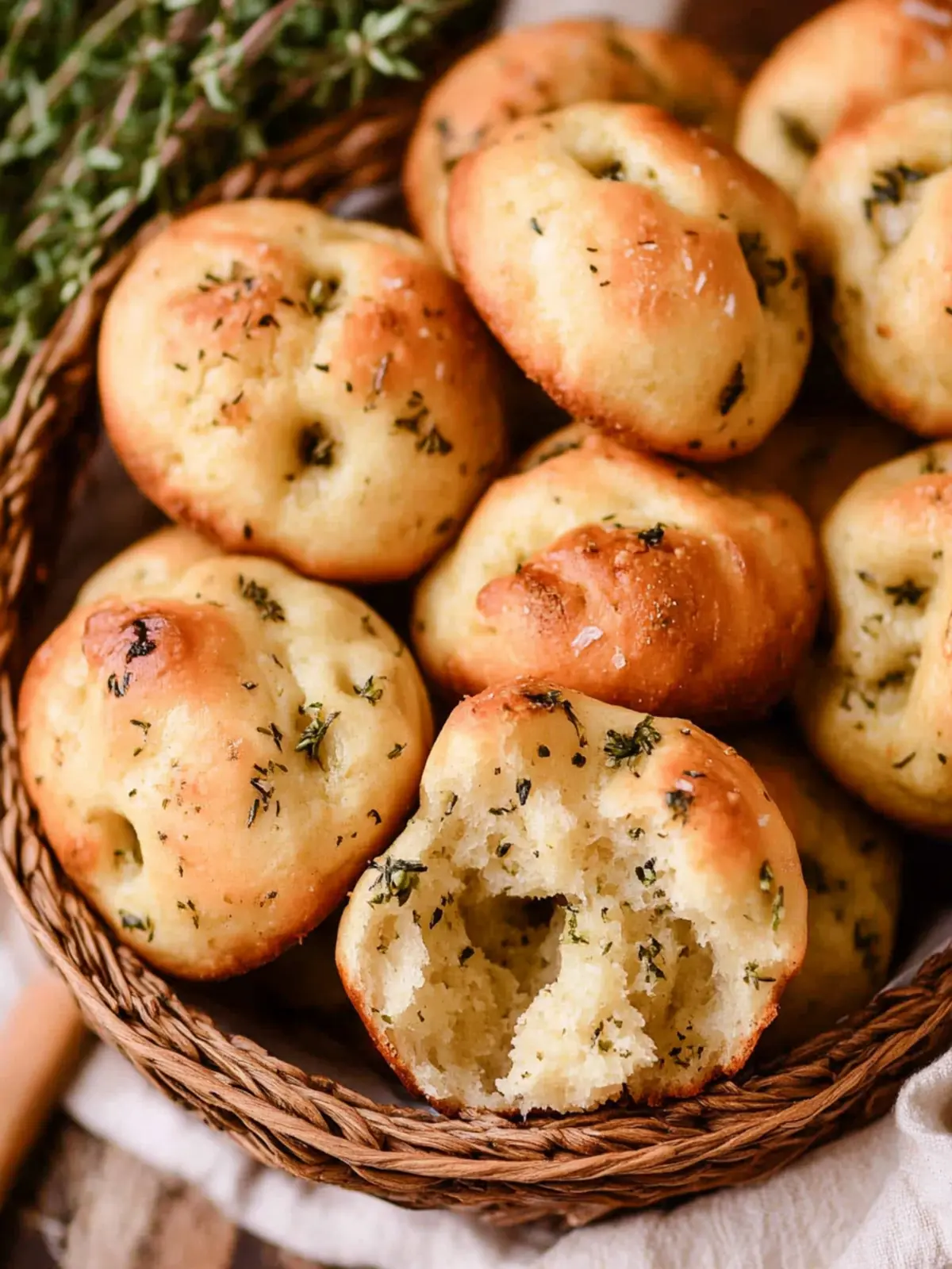 Easy Focaccia Muffins with Garlic Oil for Cozy Nights 4 Easy Focaccia Muffins