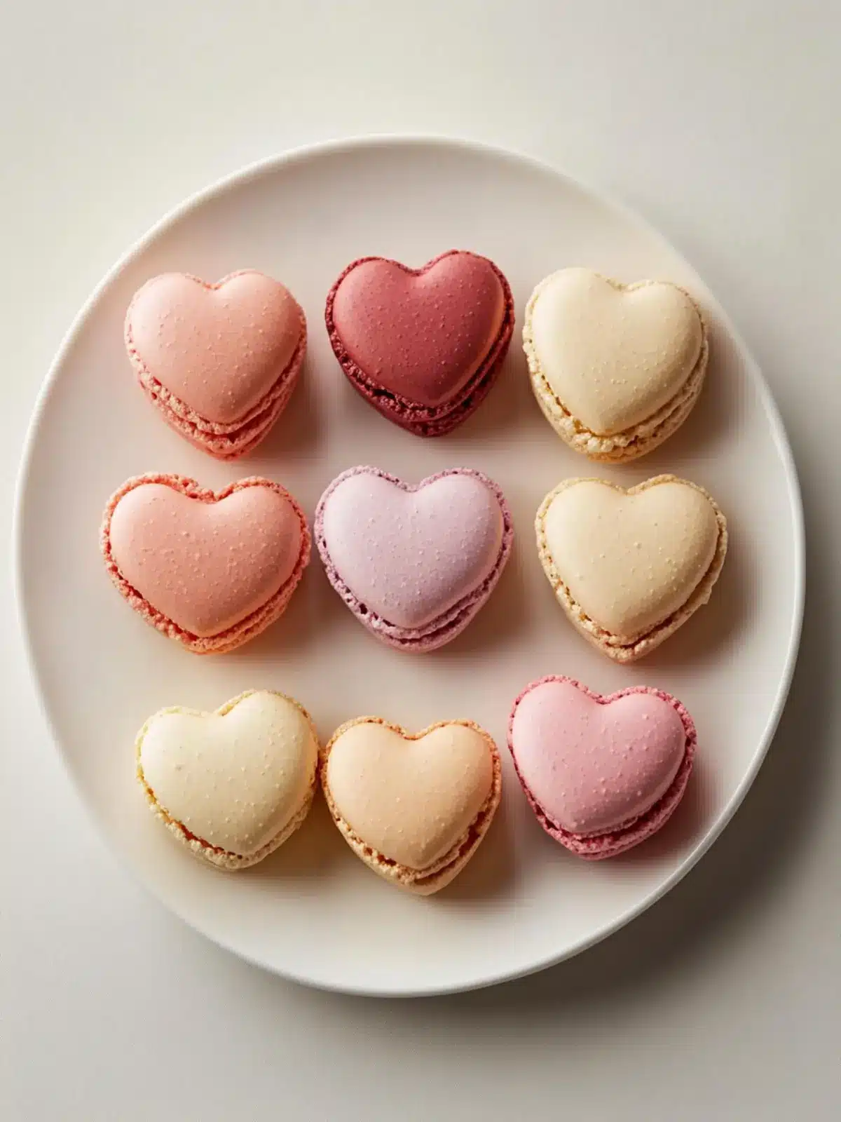 Heart-Shaped Macarons that Melt Hearts This Valentine s Day 4 Heart-Shaped Macarons