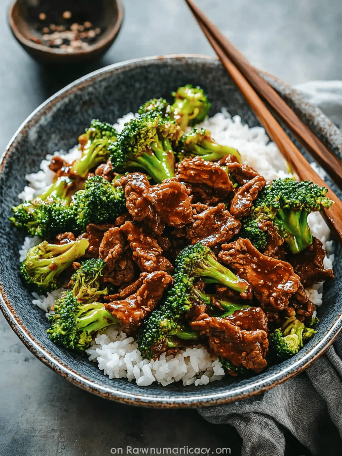 Savory Chinese Beef and Broccoli: One Pan Take-Out Made Easy 4 Chinese Beef and Broccoli (One Pan Take-Out)