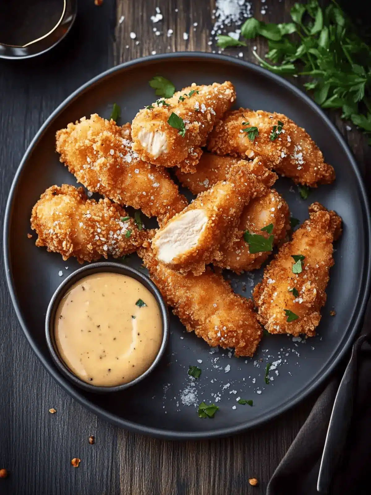 The Best Crispy Baked Chicken Goujons You ll Ever Love 4 The Best Crispy Baked Chicken Goujons
