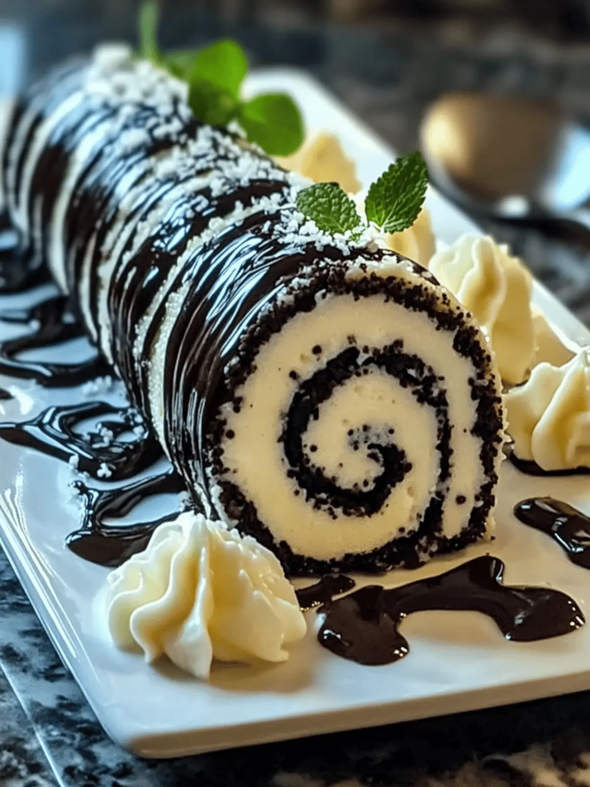Indulge in No-Bake Oreo Cheesecake Sushi Rolls Today! 4 No-Bake Oreo Cheesecake Sushi Rolls