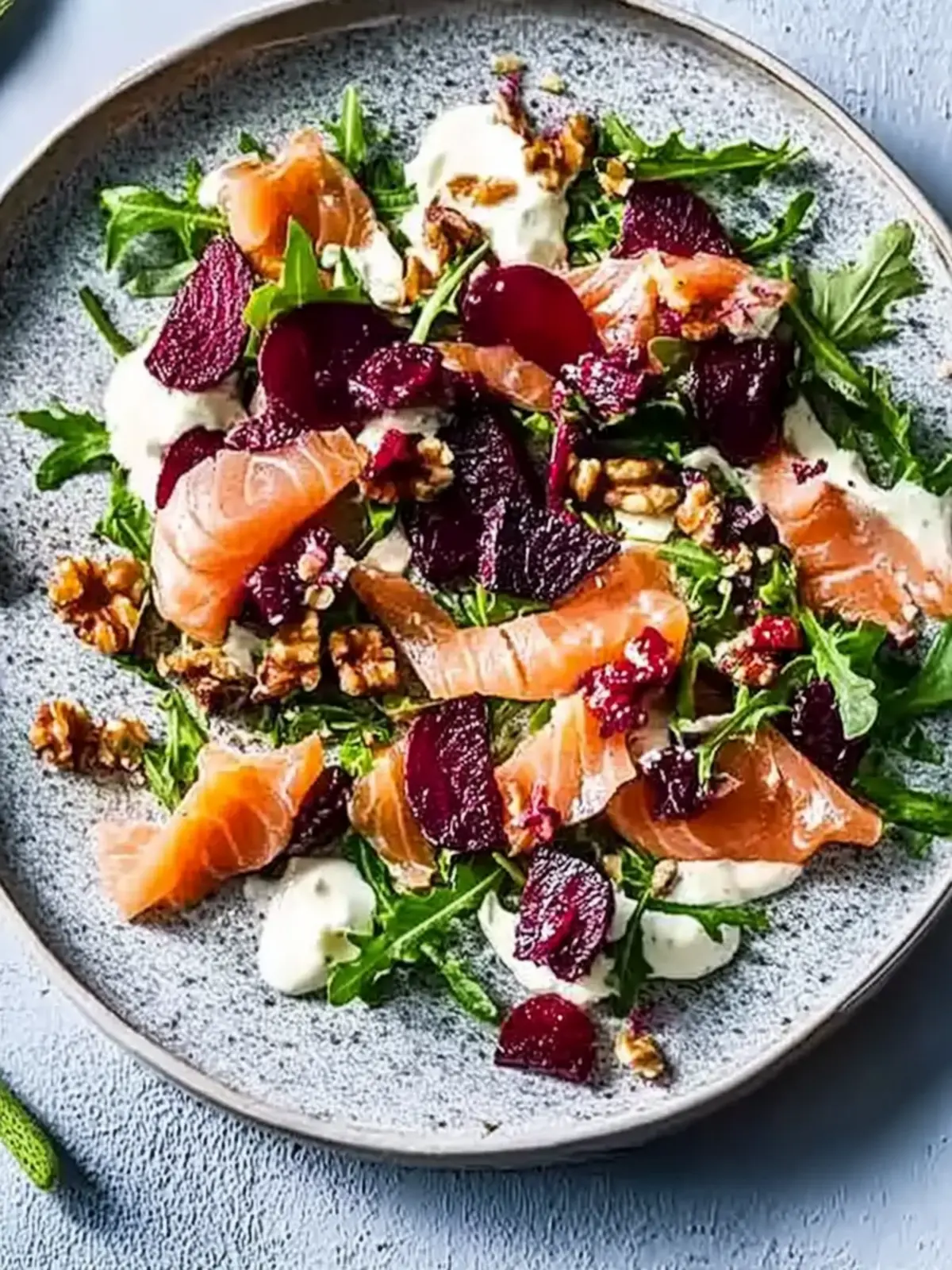 Hot Smoked Salmon & Beetroot Platter: A Festive Delight 2 Hot smoked salmon & beetroot platter