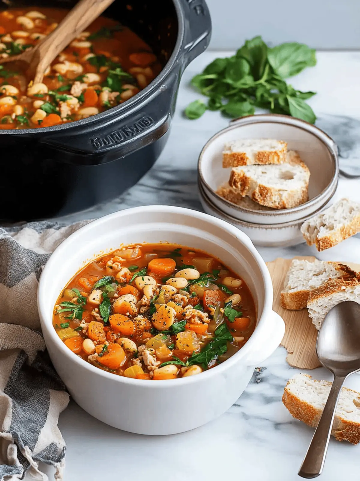 Hearty Minestrone Soup: Quick & Customizable Comfort Food 4 Minestrone Soup