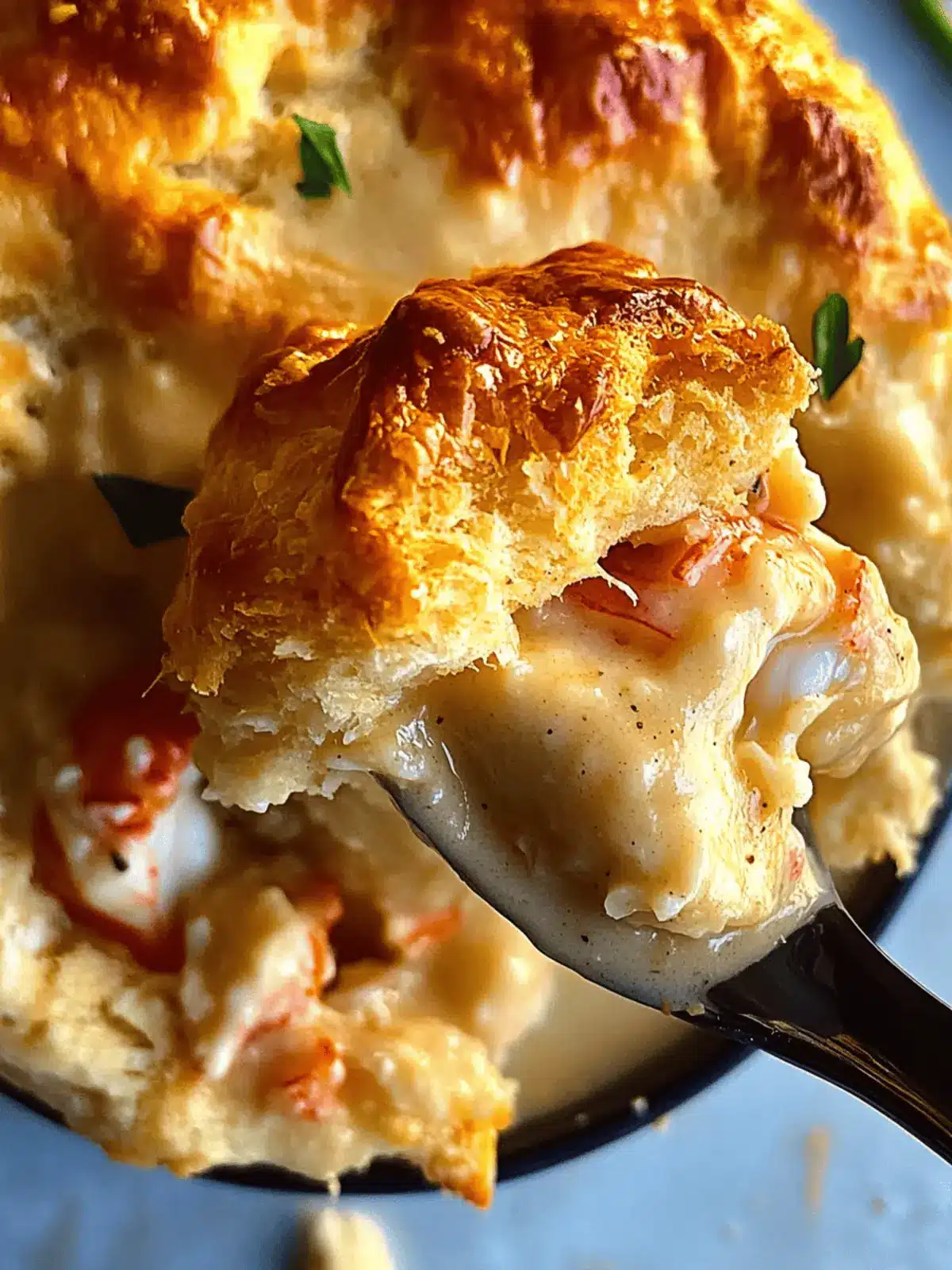 Cheddar Bay Biscuit Seafood Pot Pie: A Cozy Family Favorite 2 Cheddar Bay Biscuit Seafood Pot Pie