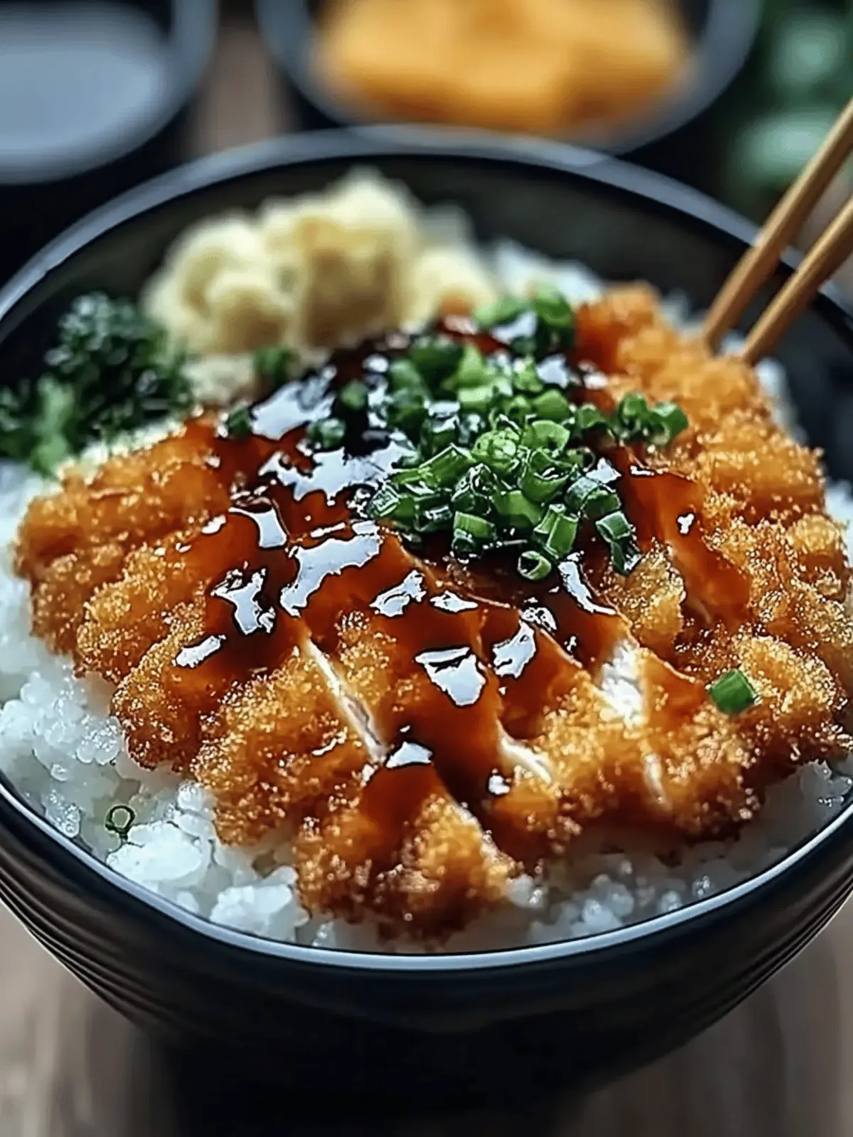 Japanese Katsu Bowls: Crispy Comfort with a Homemade Twist 2 Japanese Katsu Bowls