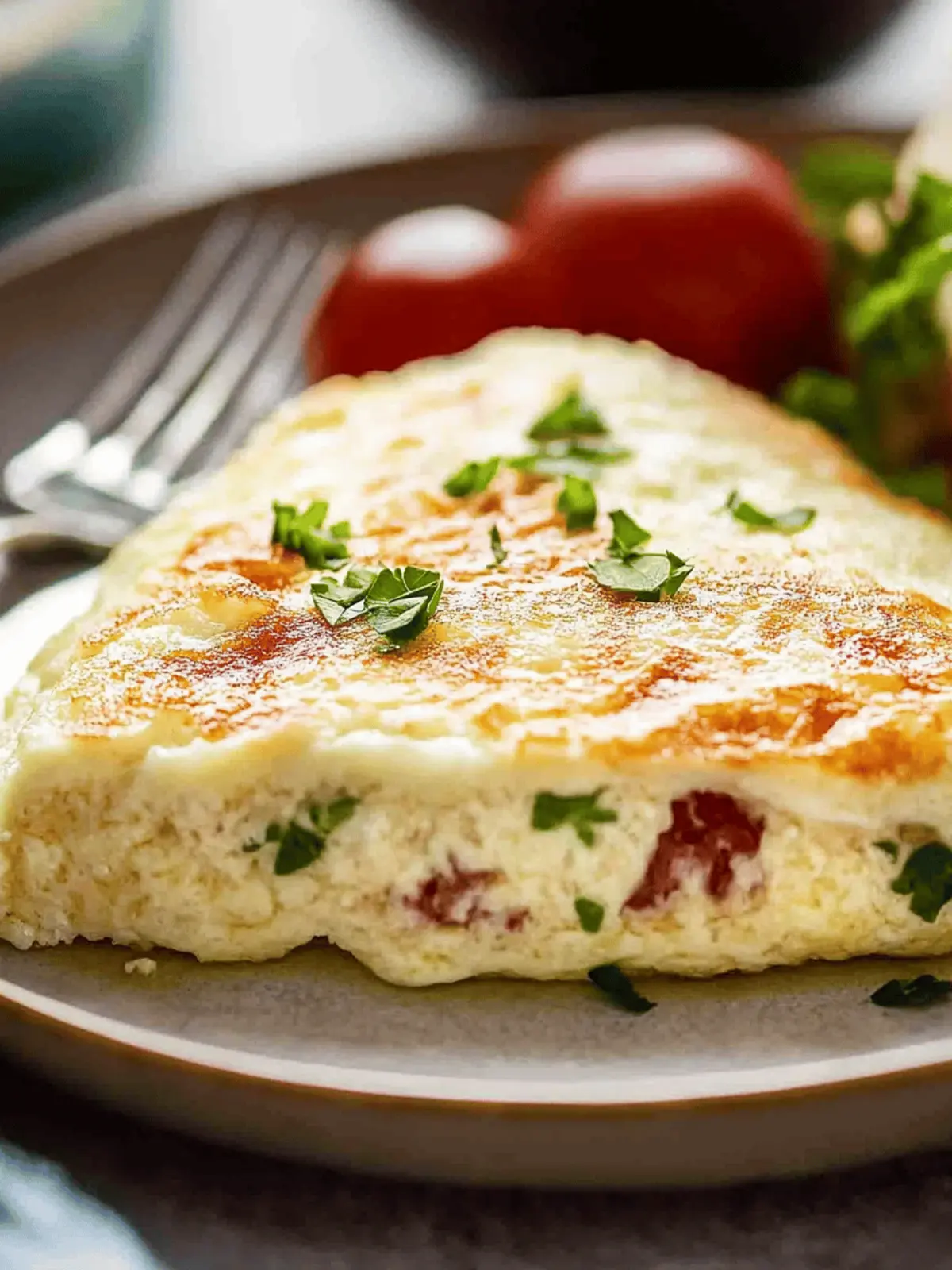 Heavenly Fluffy Egg White Omelette: A Souffl -Style Delight 4 Fluffy Egg White Omelette (Souffl -style)