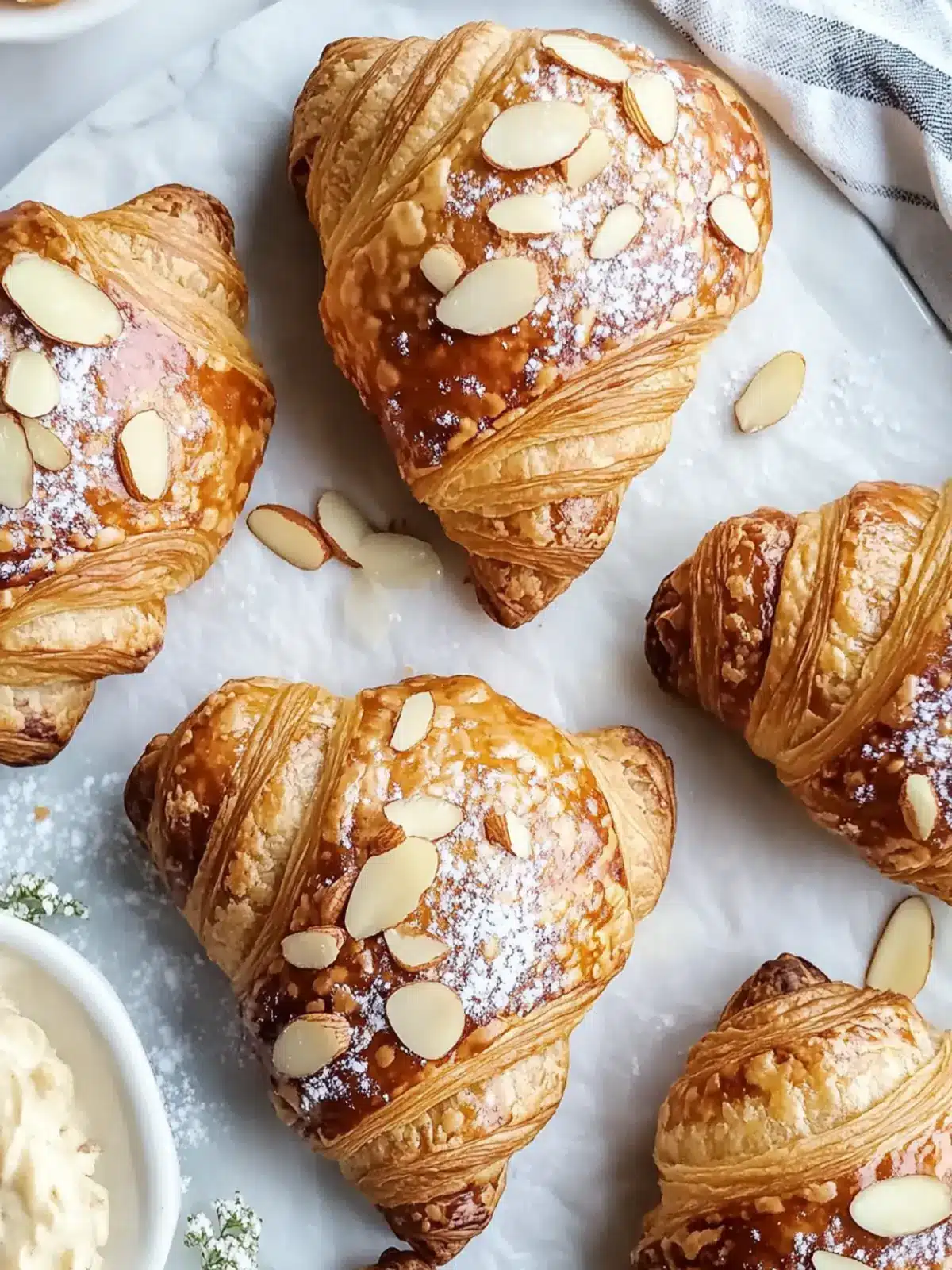 Decadent Almond Croissants: Transform Stale into Stunning 2 Decadent Almond Croissants
