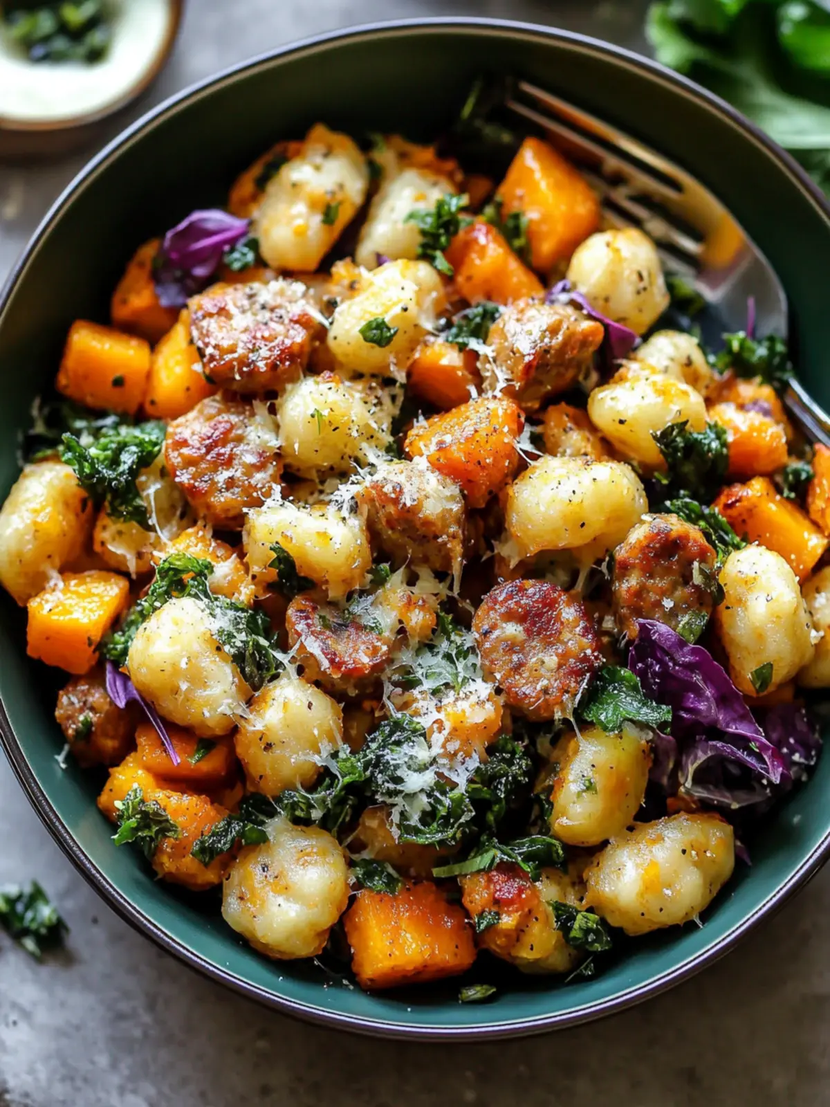 Sheet Pan Butternut Squash and Sausage Gnocchi Bliss 3 Sheet Pan Butternut Squash and Sausage Gnocchi