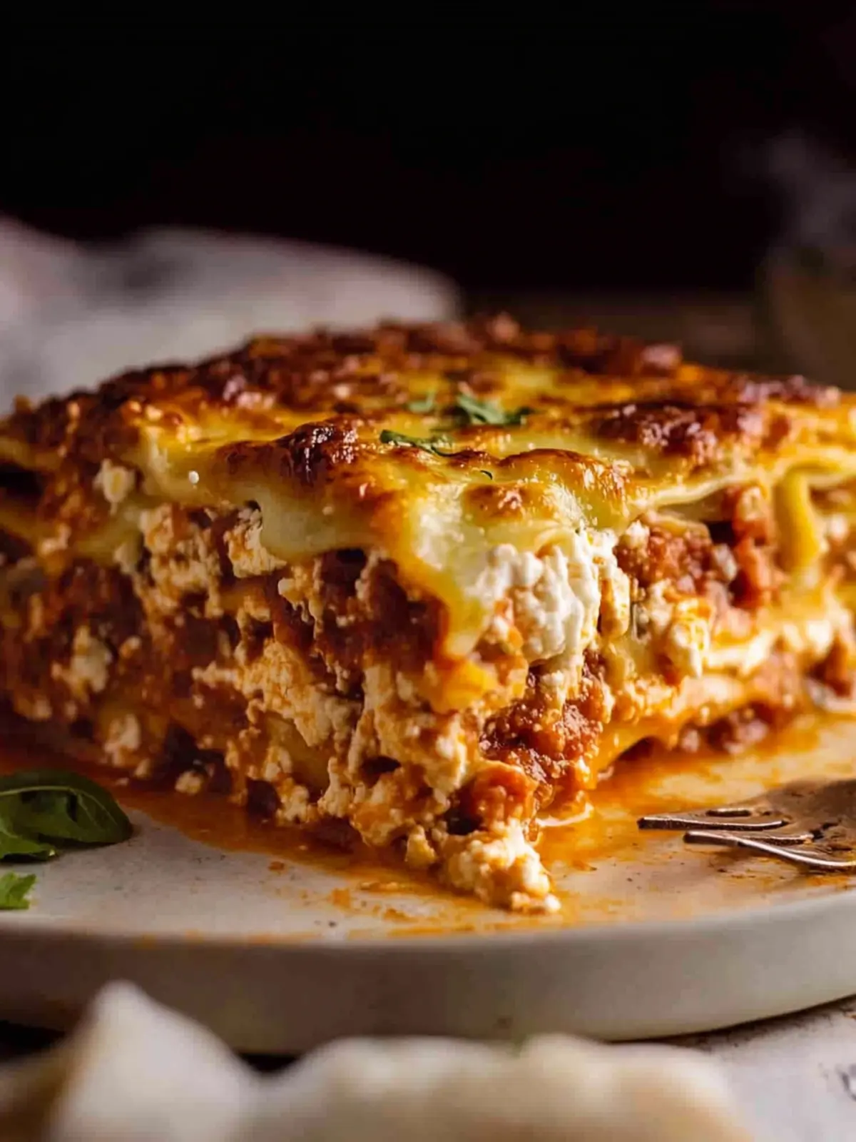 Savory Hearty Italian Lasagna with Ricotta Cheese Your Family Will Love 3 Hearty Italian Lasagna with Ricotta Cheese