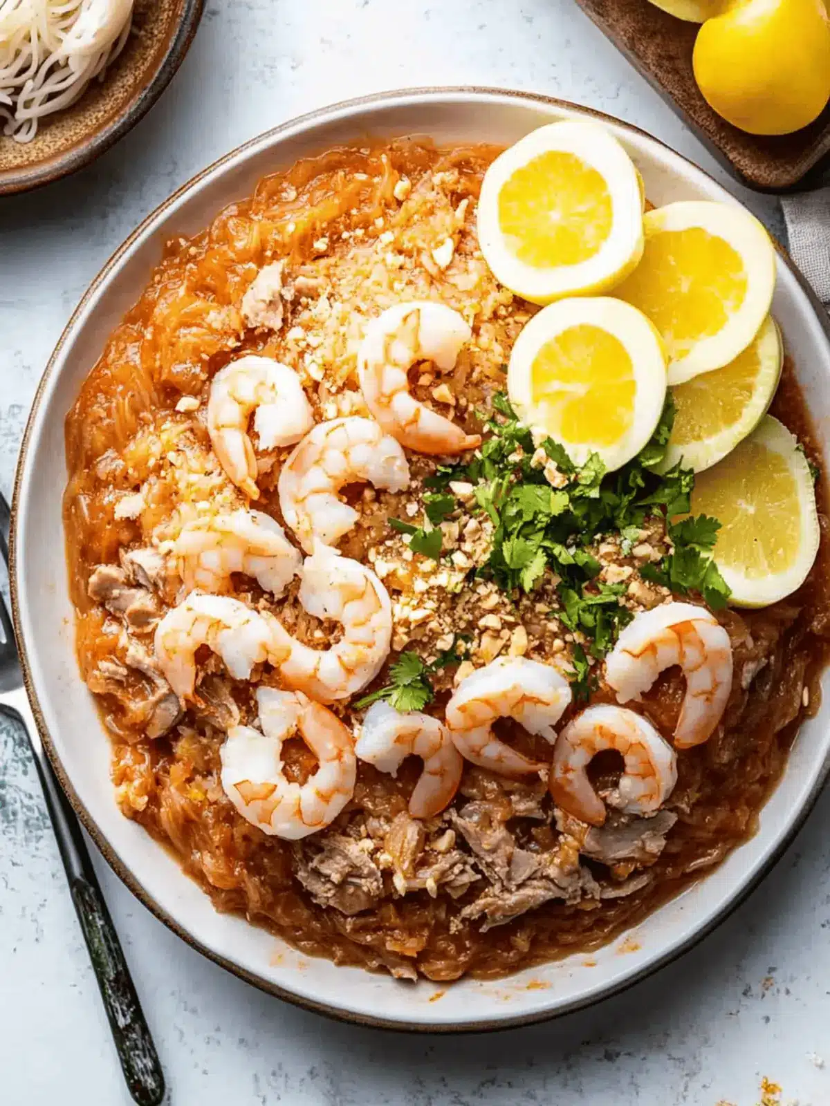 Pancit Palabok: Savory Filipino Rice Noodles to Savor and Share 4 Pancit Palabok (Filipino Rice Noodles with Pork and Shrimp Sauce)