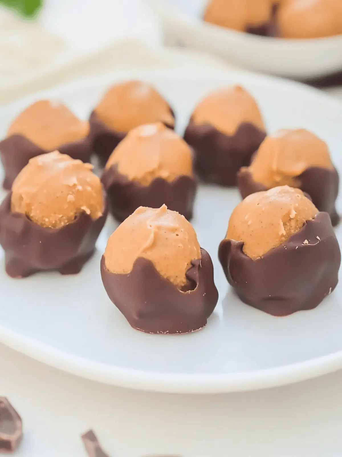 Irresistible Chocolate-Dipped Peanut Butter Buckeye Balls Recipe 3 Chocolate-Dipped Peanut Butter Buckeye Balls