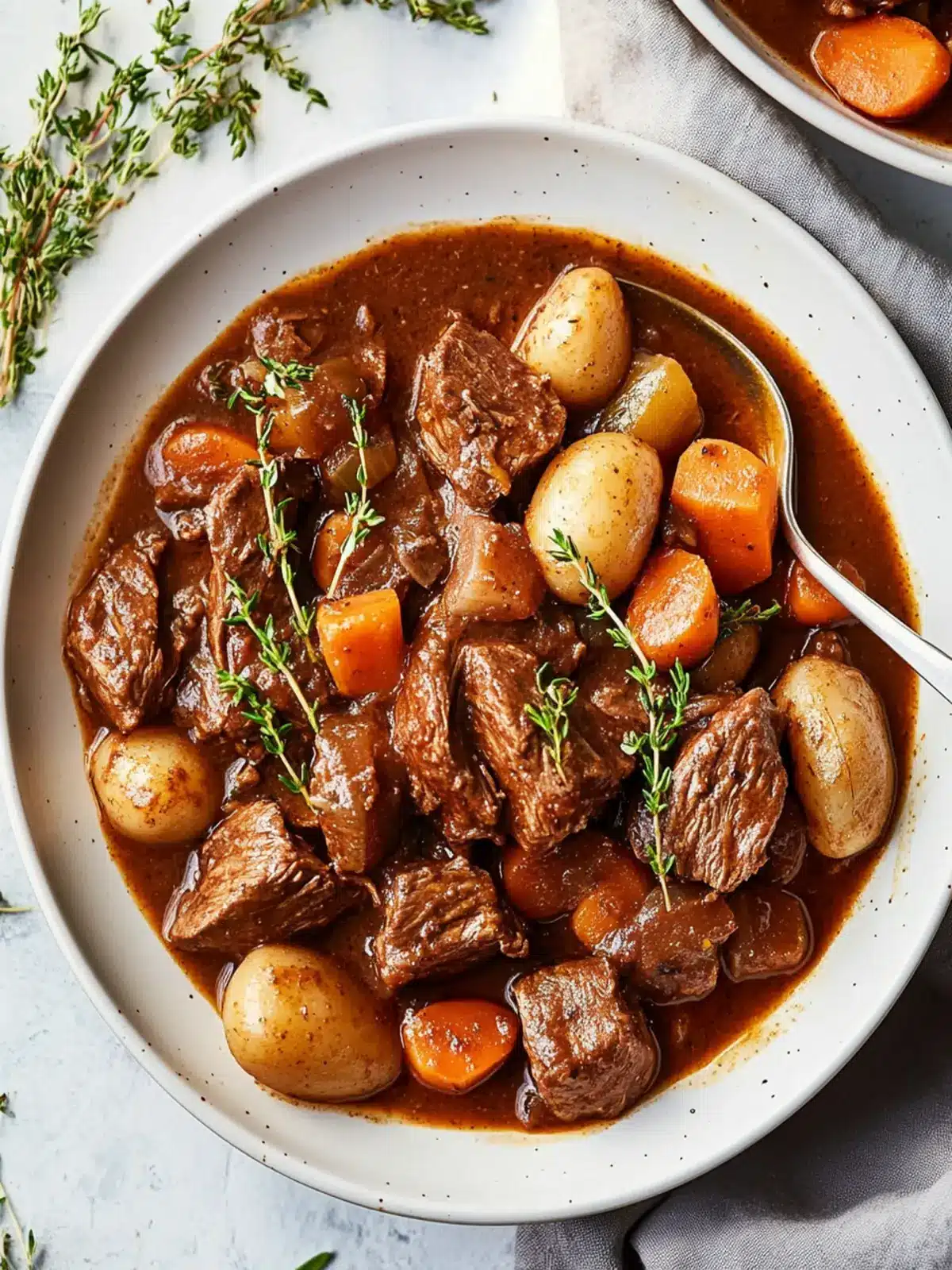 Hearty Venison Bourguignon: A Cozy Deer Meat Delight 4 Venison Bourguignon (Deer Meat Recipe)