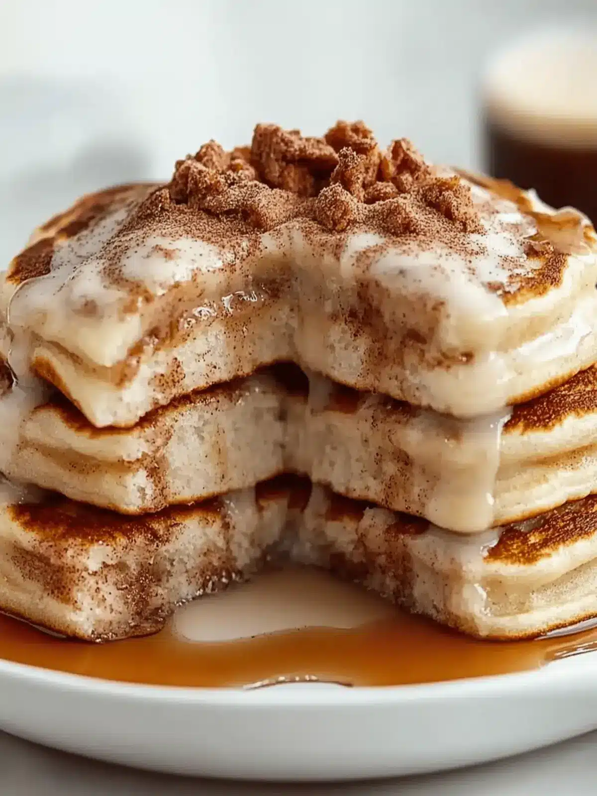 Cinnamon Roll Pancakes Recipe That Will Brighten Your Morning 4 Cinnamon Roll Pancakes Recipe
