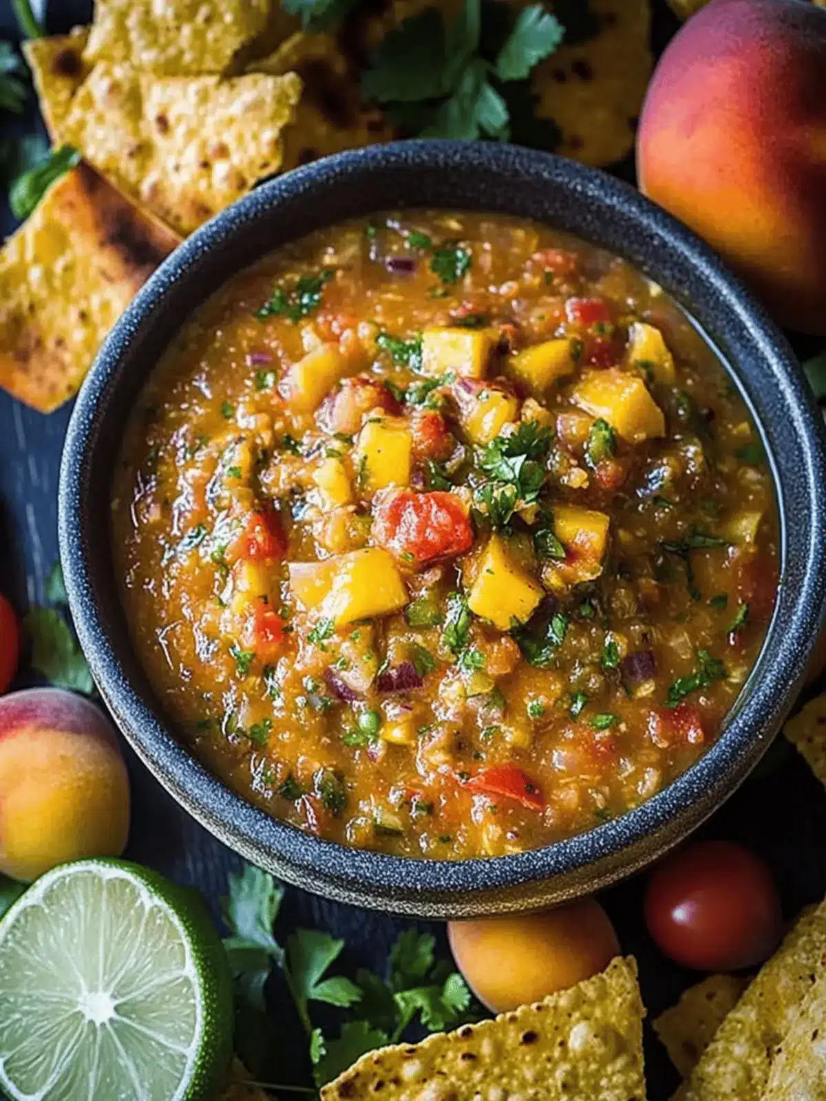 Roasted Peach Salsa: Sweet and Smoky Summer Vibes 4 Roasted Peach Salsa: Sweet and Smoky Summer Vibes