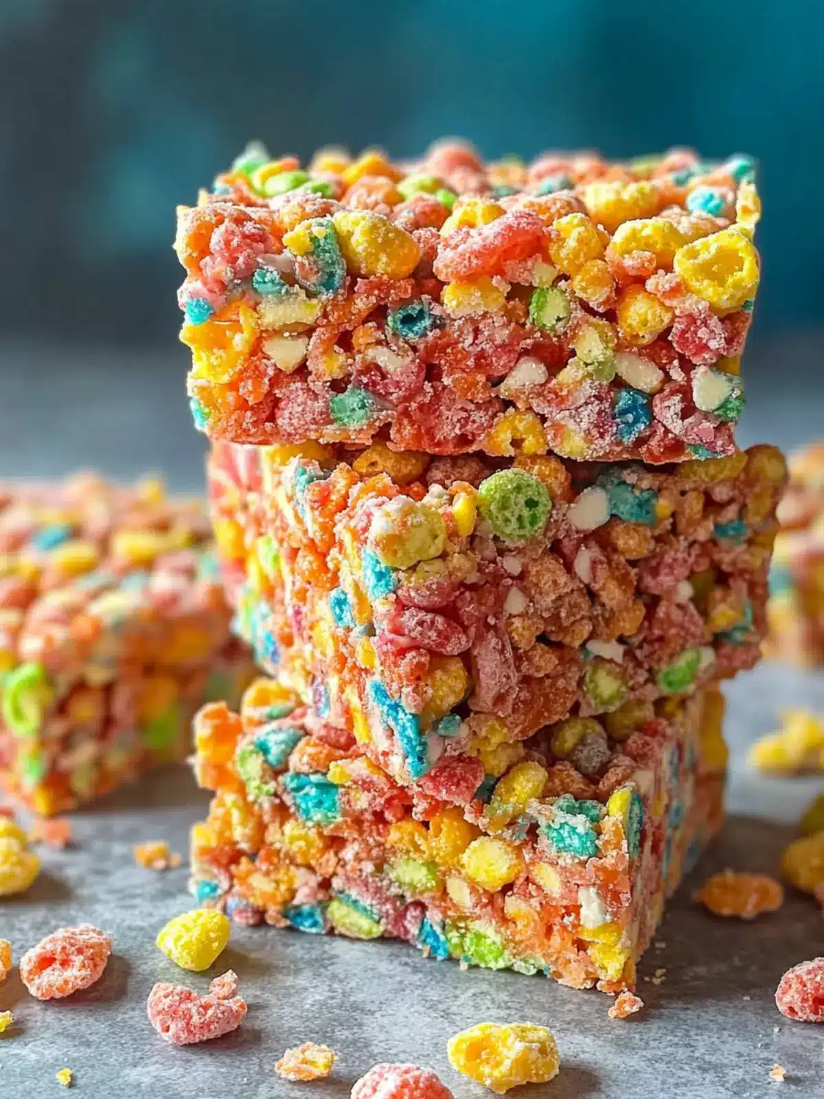 Fruity Pebbles Cereal Bars Recipe for Colorful Snack Bliss 4 Fruity Pebbles Cereal Bars Recipe (Fruity Pebble Crispy Treats)