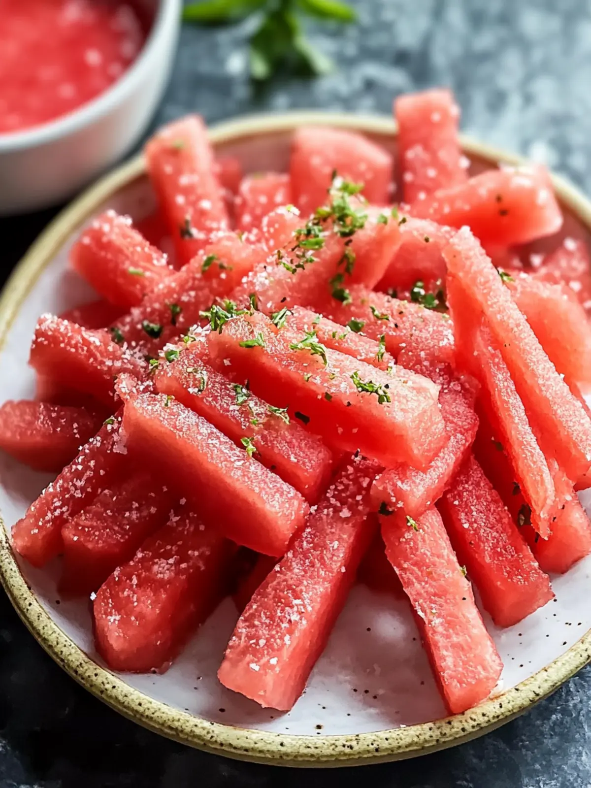Healthy Watermelon Fries Dip: The Coolest Guilt-Free Snack 2 Healthy Watermelon Fries