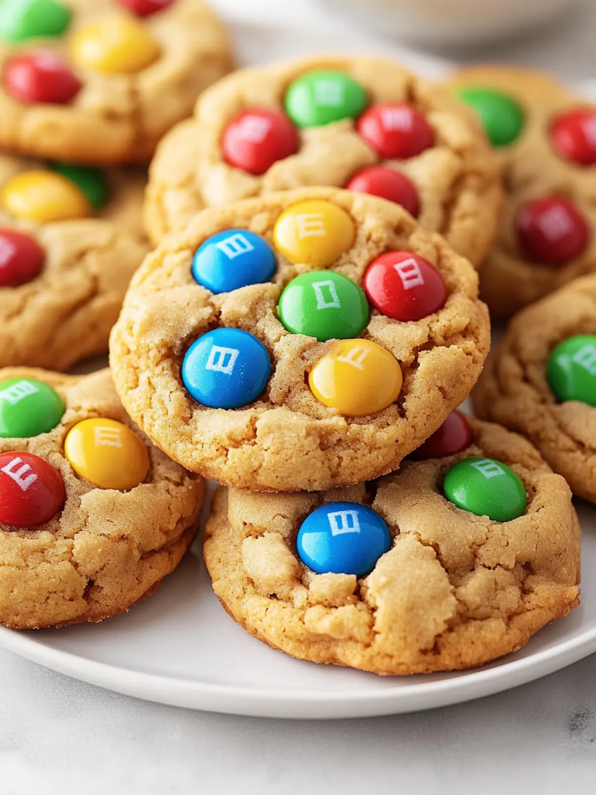 Irresistibly Chewy Peanut Butter M&M Cookies You ll Love 3 Peanut Butter M&M Cookies