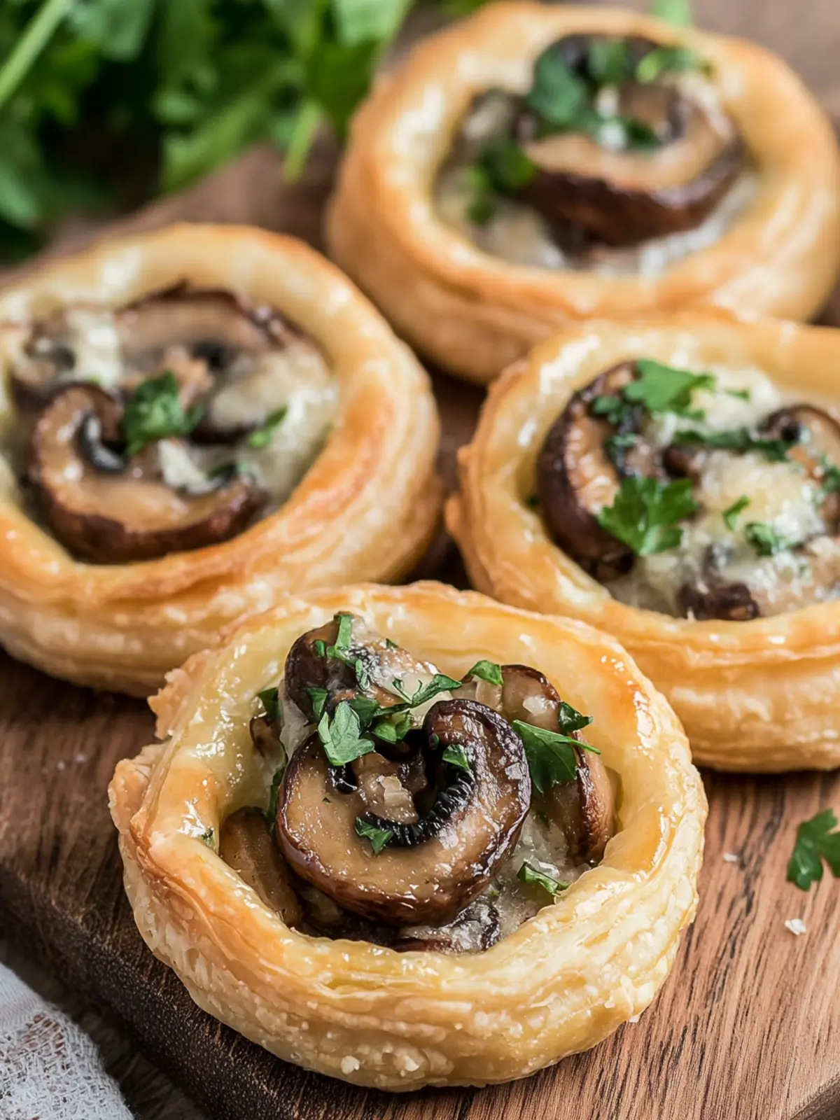 Mushroom Puff Pastry Appetizers Your Guests Will Devour 2 Mushroom Puff Pastry Appetizers
