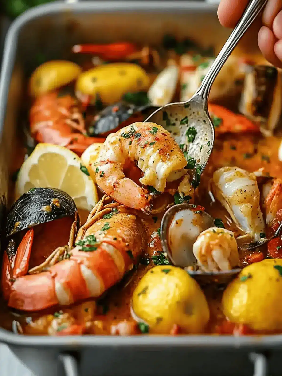 Savory Rich Buttery Seafood Boil with Garlic Butter Sauce 4 Rich Buttery Seafood Boil Garlic Butter Sauce