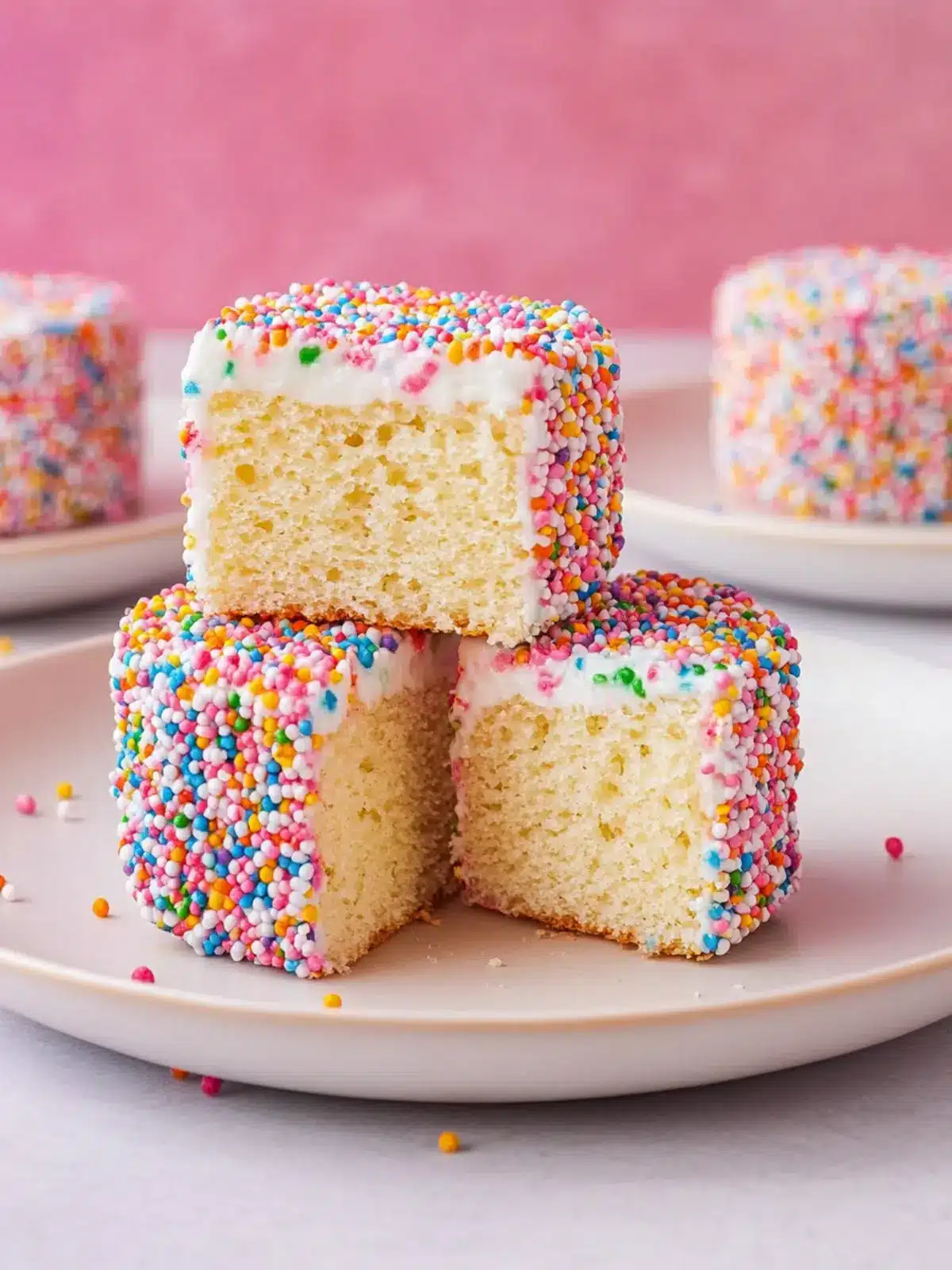 Fairy Bread Lamingtons: The Ultimate Aussie Party Treat 2 Fairy Bread Lamingtons
