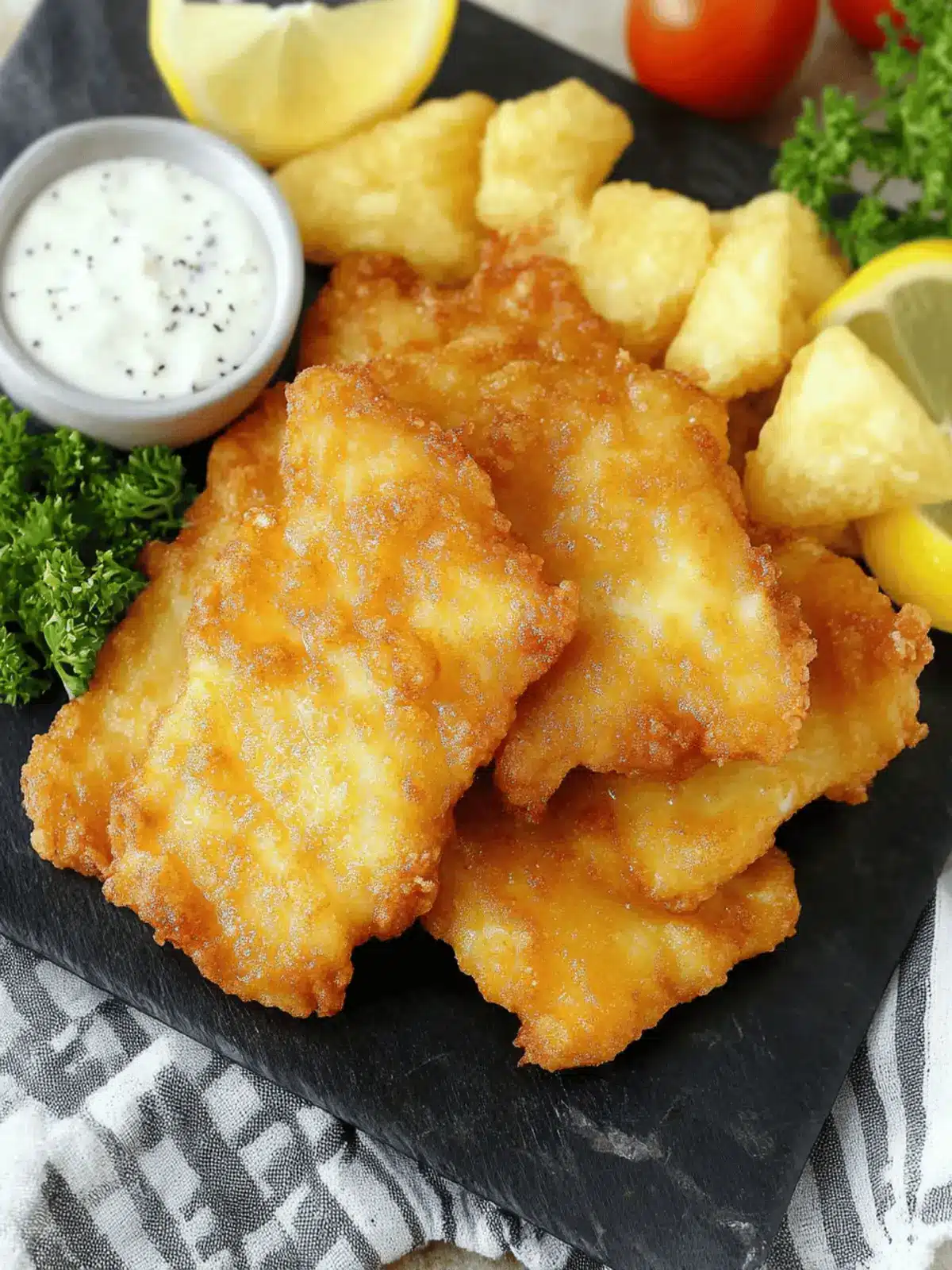 Crispy Beer-Battered Fish That Will Upgrade Your Dinner Game 2 Crispy Beer-Battered Fish