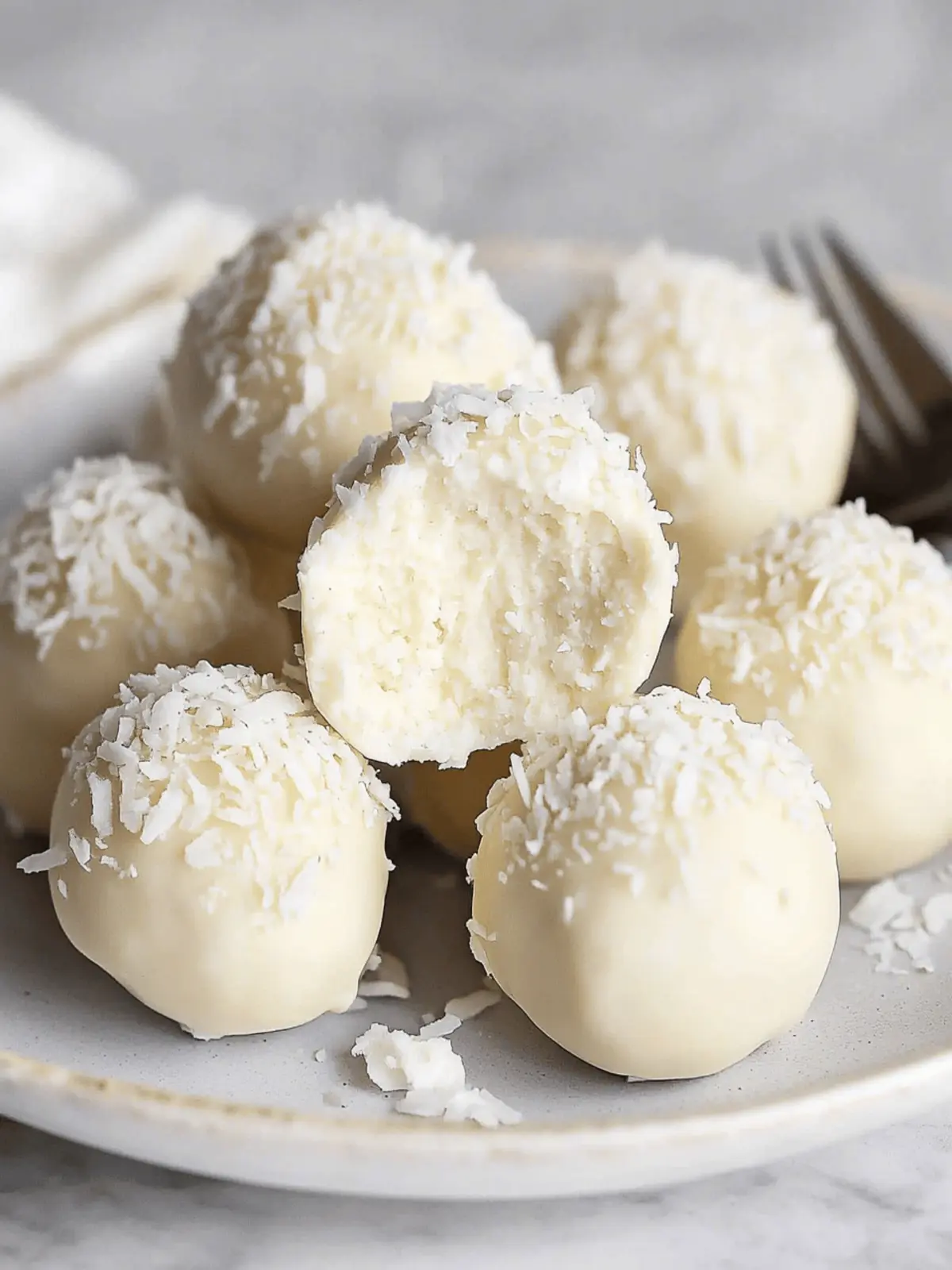 Coconut Snowball Truffles for Effortless Holiday Indulgence 2 Coconut Snowball Truffles