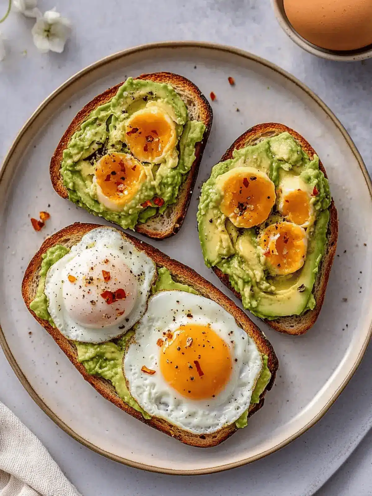Avocado Toast with Egg: Quick Protein-Packed Breakfast Bliss 4 Avocado Toast with Egg