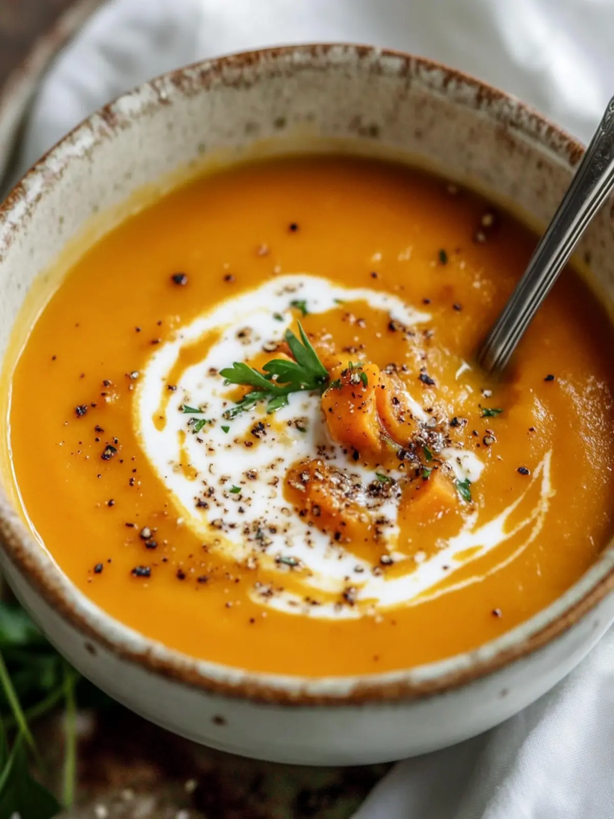 Creamy Sweet Potato Soup for Ultimate Cozy Comfort 4 Sweet Potato Soup