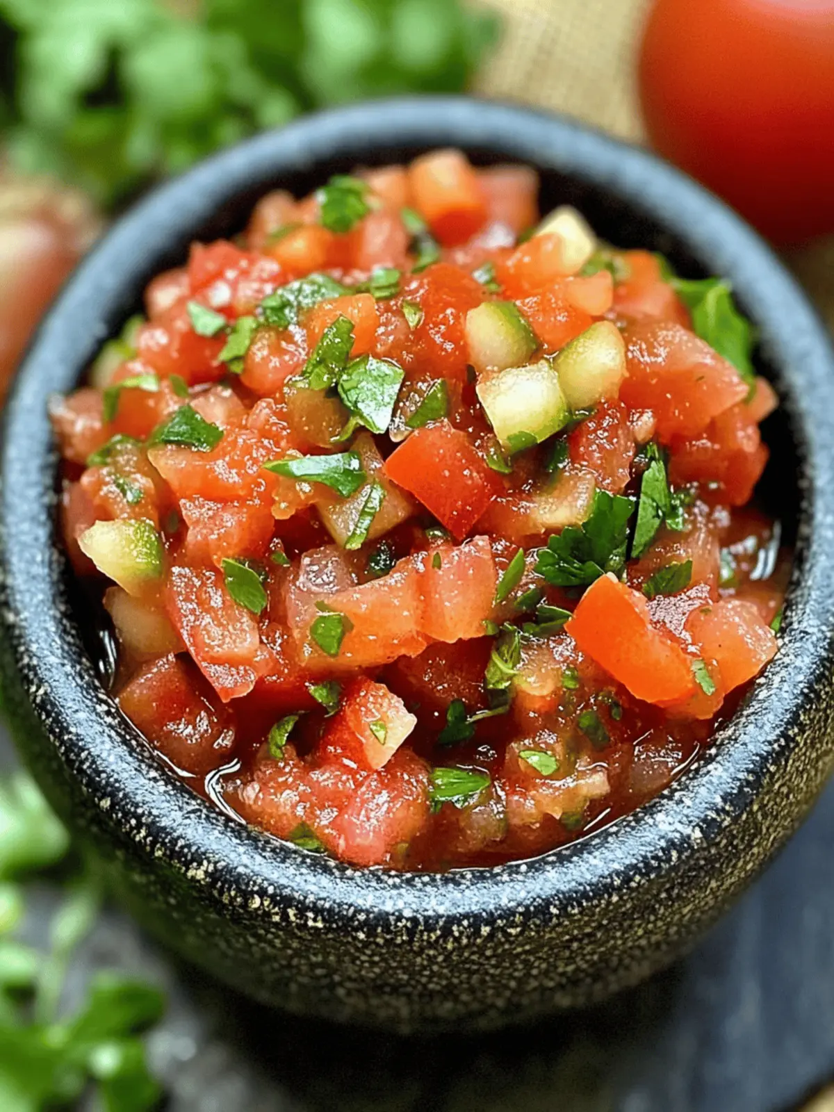 Zesty Salsa Fresca Recipe for Fresh Flavors and Perfect Dips 3 Salsa Fresca (Fresh Salsa)