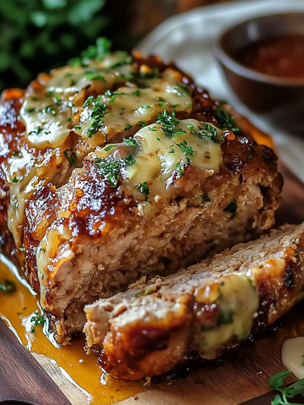Savory Juicy Garlic Parmesan Chicken Meatloaf You ll Love 4 Juicy Garlic Parmesan Chicken Meatloaf