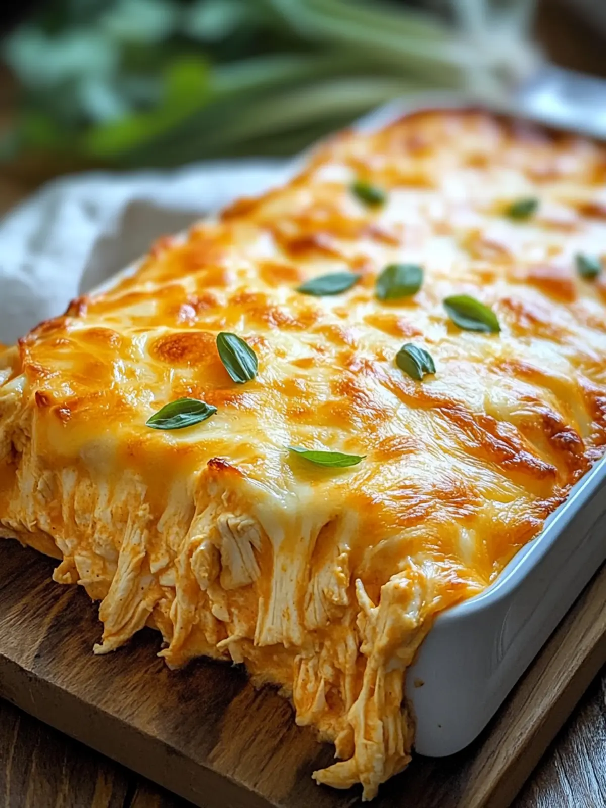 Buffalo Chicken Cheese Bake: Quick Cheesy Goodness You ll Love 3 Buffalo Chicken Cheese Bake: A Flavorful Delight You ll Love