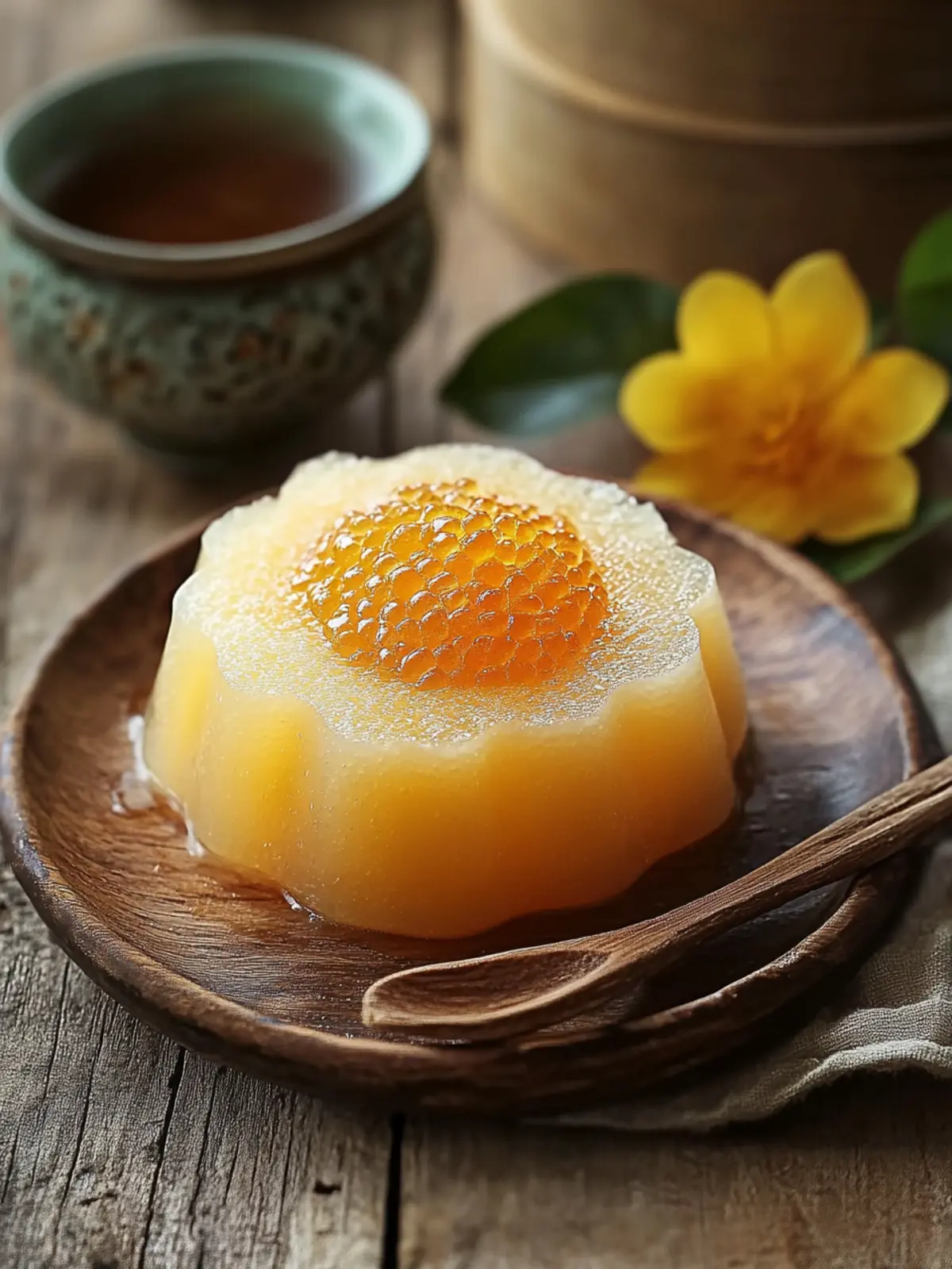 Delight in Steamed Vietnamese Honeycomb Cake: A Gluten-Free Treat 3 Steamed Vietnamese Honeycomb Cake: A Gluten-Free Treat