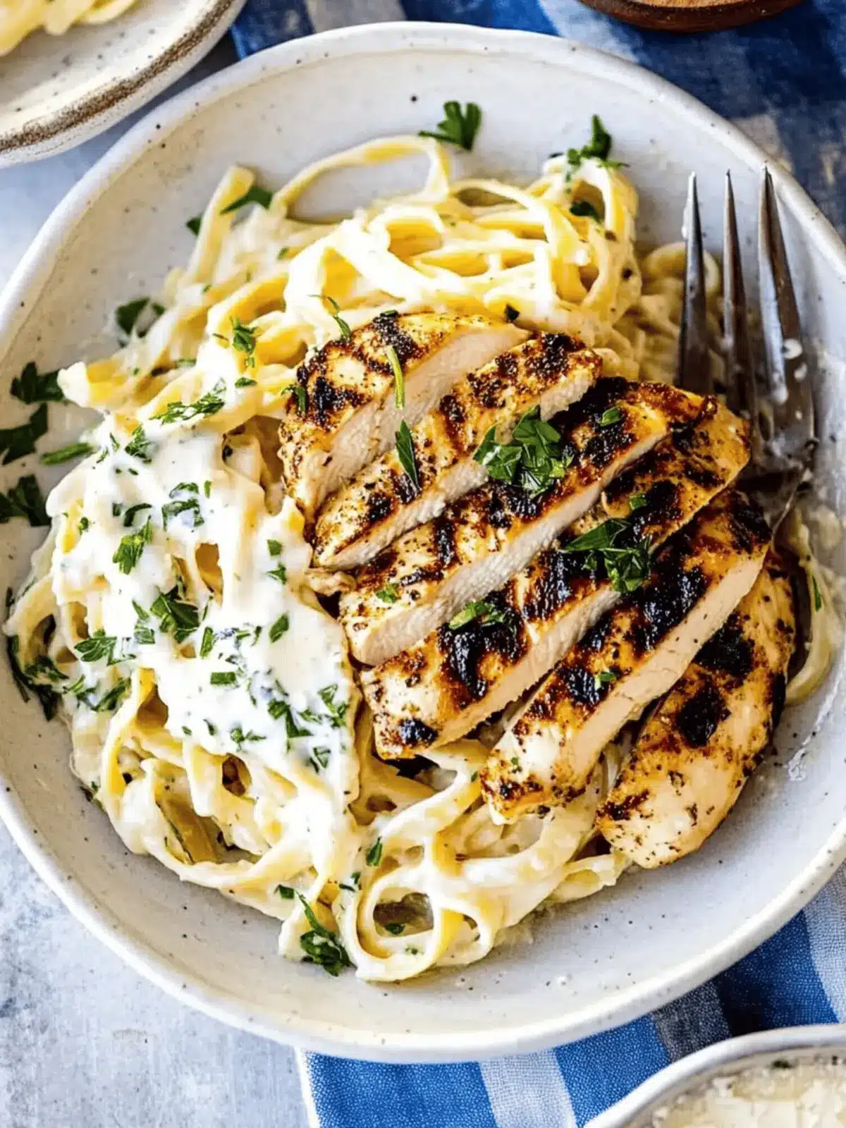 Delicious Grilled Chicken Alfredo for Ultimate Comfort Food 4 Grilled Chicken Alfredo
